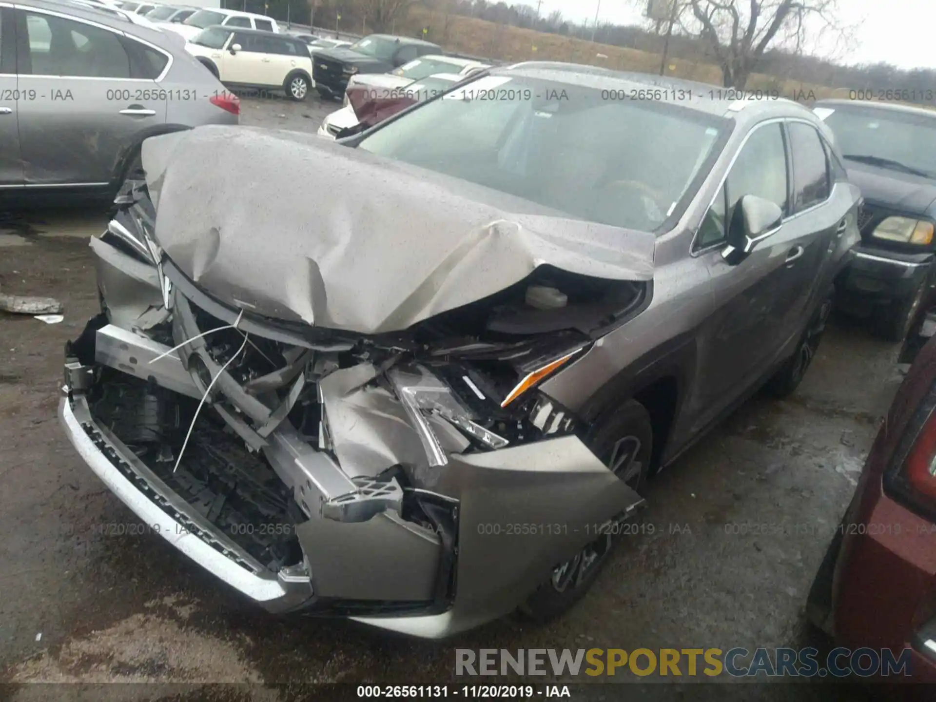 2 Photograph of a damaged car 2T2ZZMCA4KC148438 LEXUS RX 2019