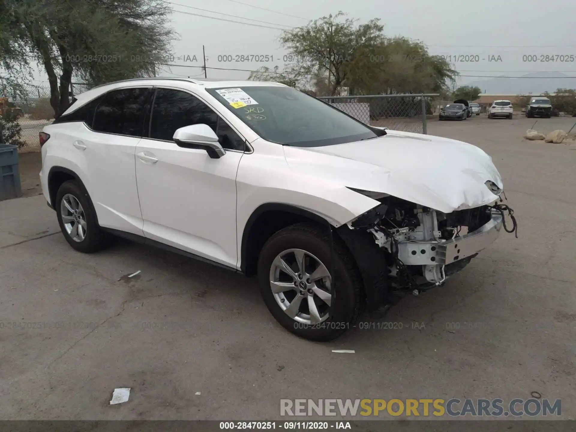 1 Photograph of a damaged car 2T2ZZMCA4KC149010 LEXUS RX 2019