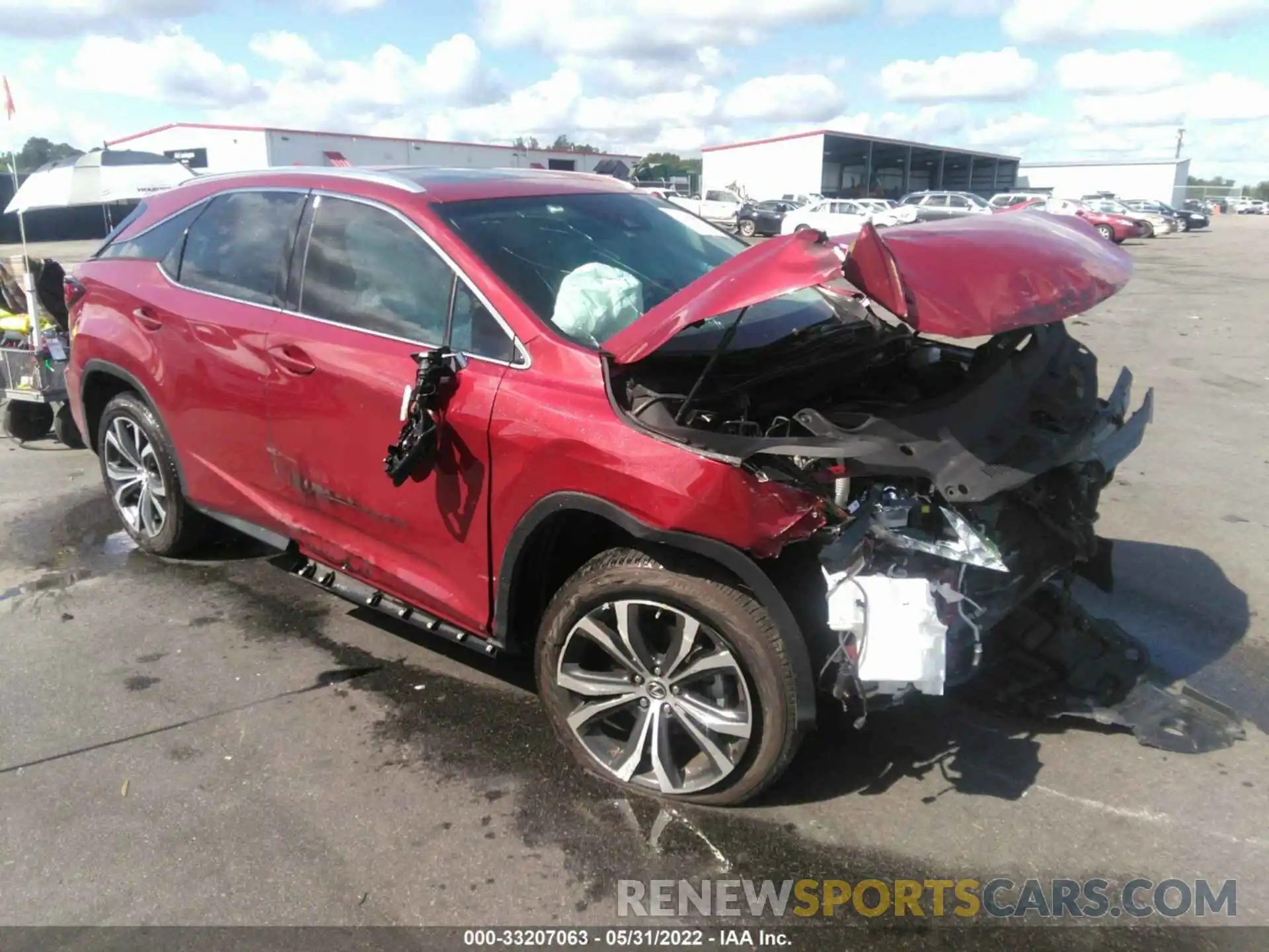 1 Photograph of a damaged car 2T2ZZMCA4KC149105 LEXUS RX 2019