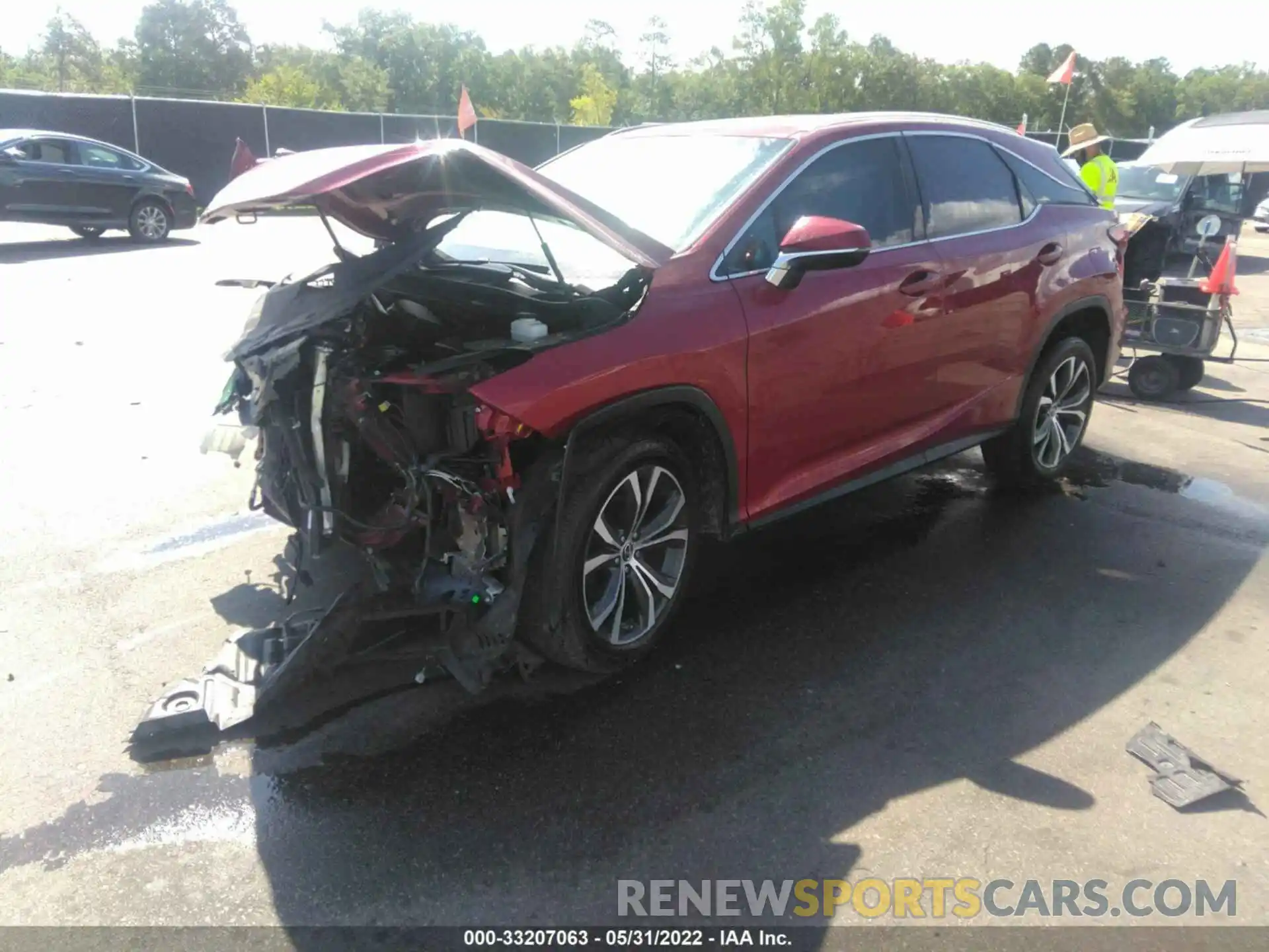 2 Photograph of a damaged car 2T2ZZMCA4KC149105 LEXUS RX 2019