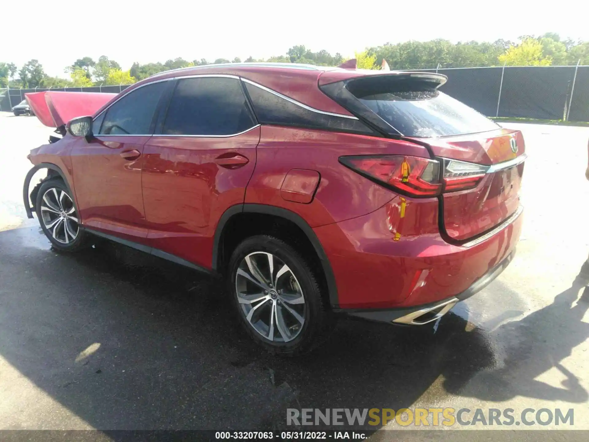 3 Photograph of a damaged car 2T2ZZMCA4KC149105 LEXUS RX 2019