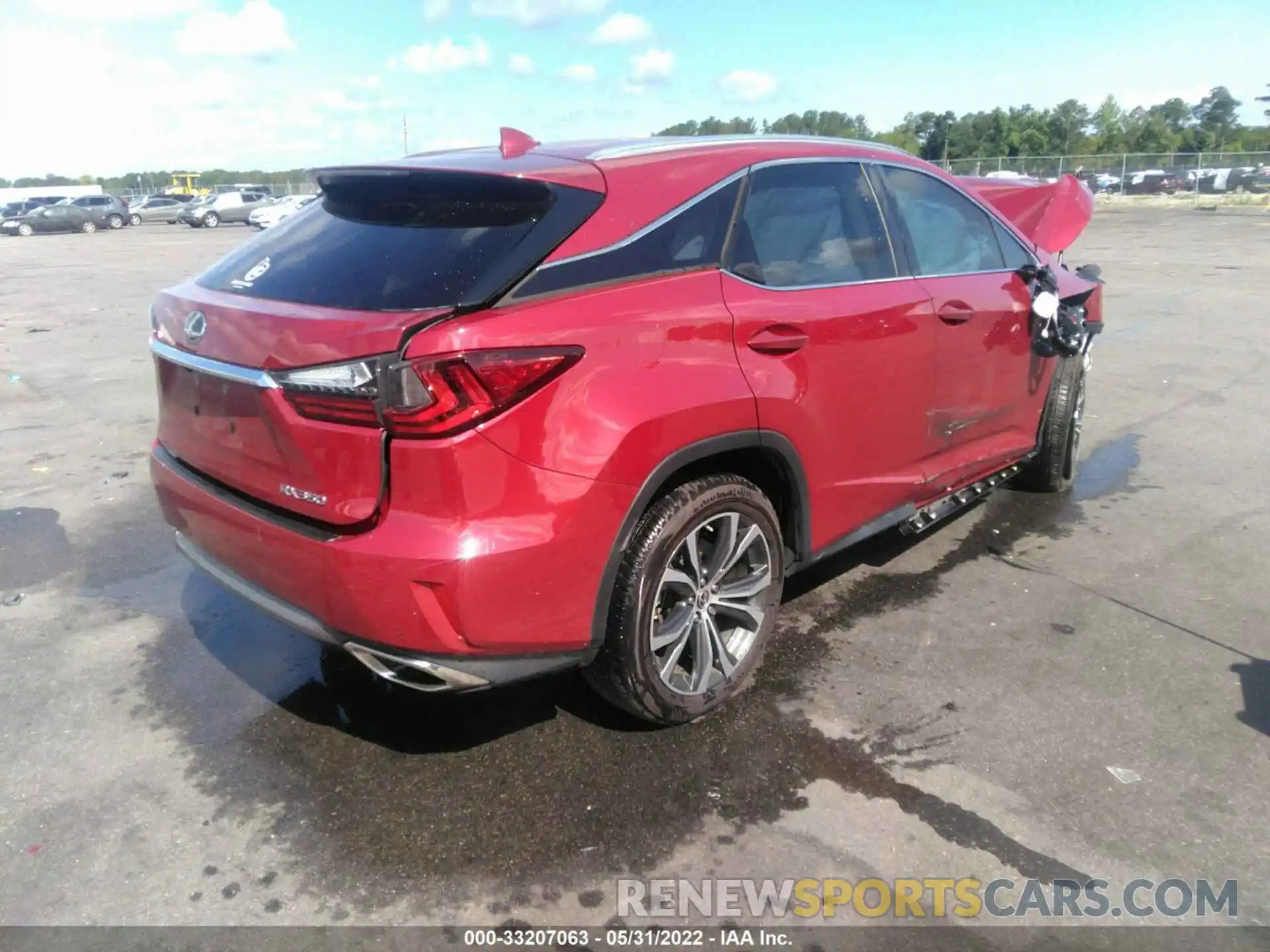 4 Photograph of a damaged car 2T2ZZMCA4KC149105 LEXUS RX 2019