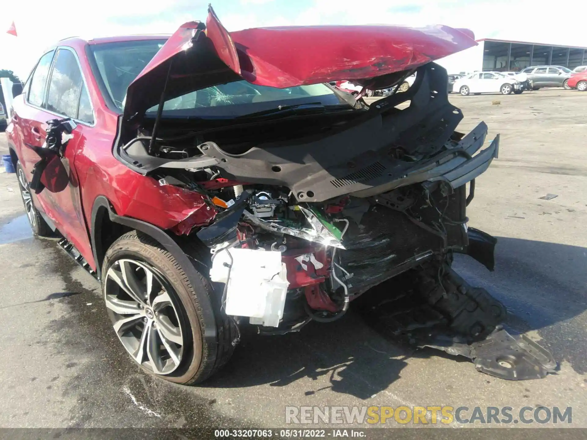 6 Photograph of a damaged car 2T2ZZMCA4KC149105 LEXUS RX 2019