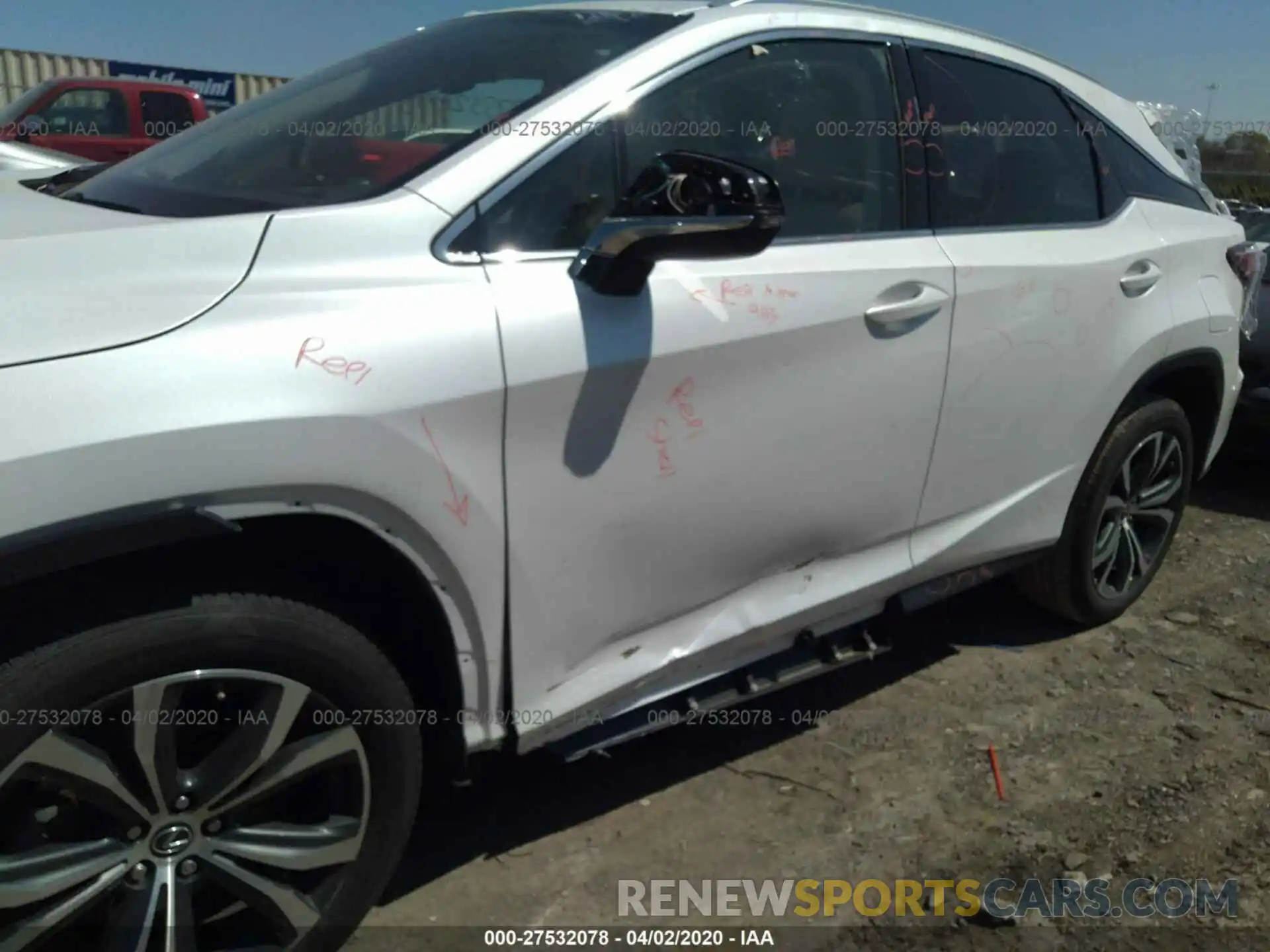 6 Photograph of a damaged car 2T2ZZMCA5KC123242 LEXUS RX 2019