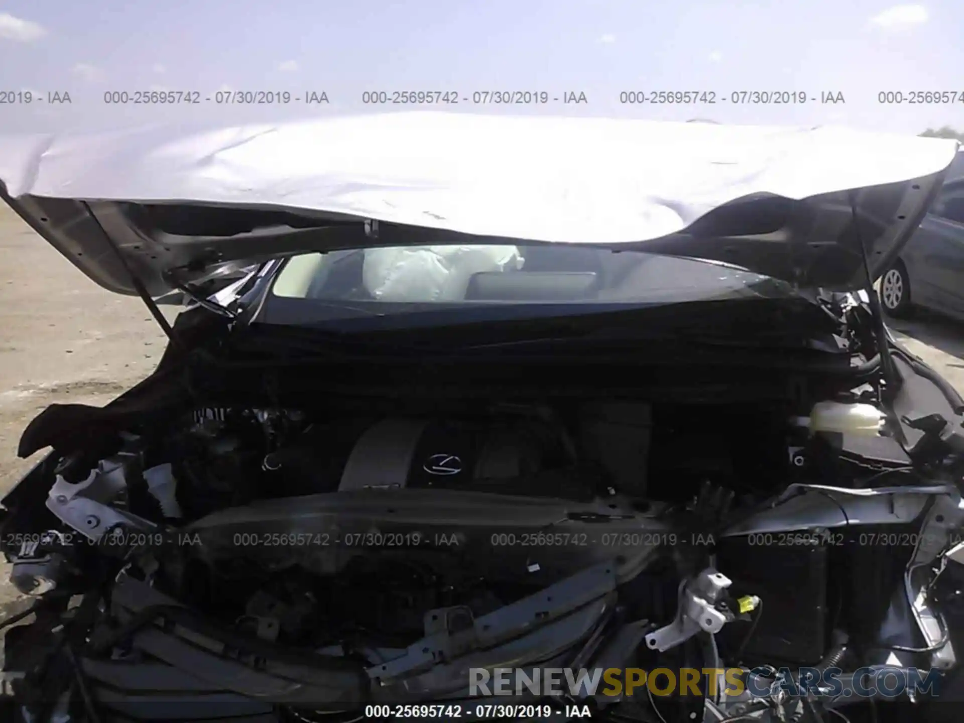 10 Photograph of a damaged car 2T2ZZMCA5KC125489 LEXUS RX 2019