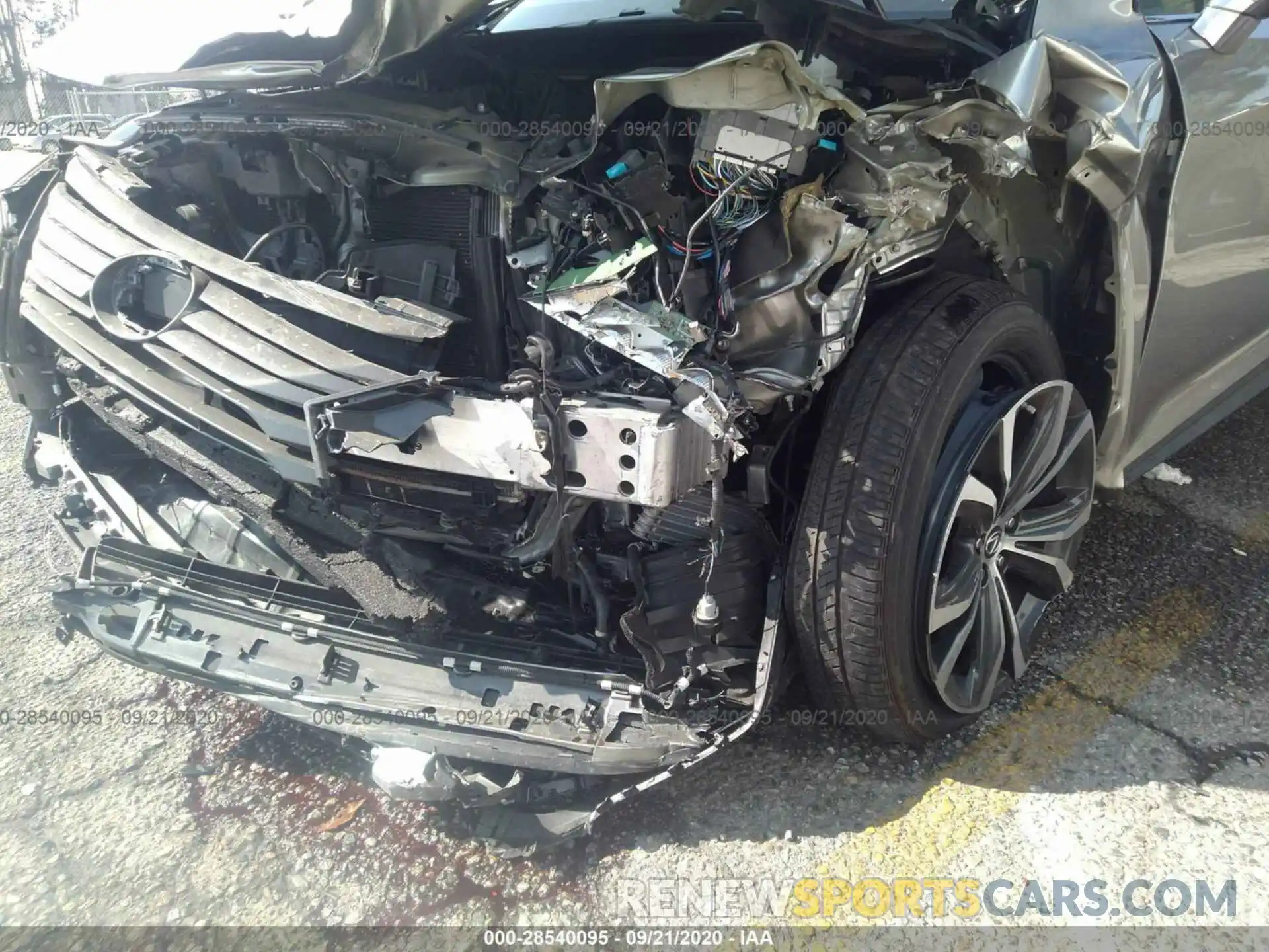 6 Photograph of a damaged car 2T2ZZMCA5KC128778 LEXUS RX 2019