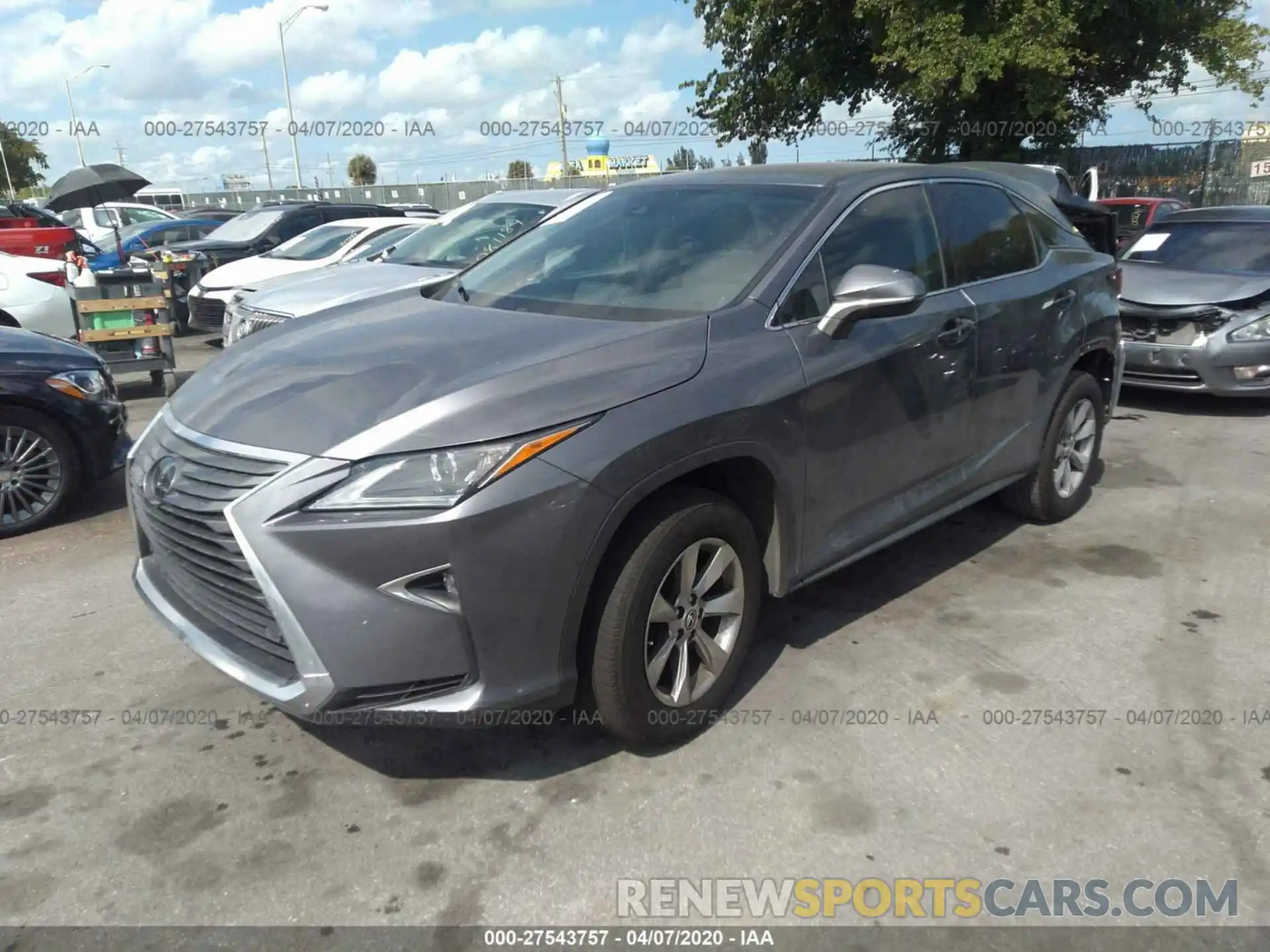 2 Photograph of a damaged car 2T2ZZMCA5KC138338 LEXUS RX 2019