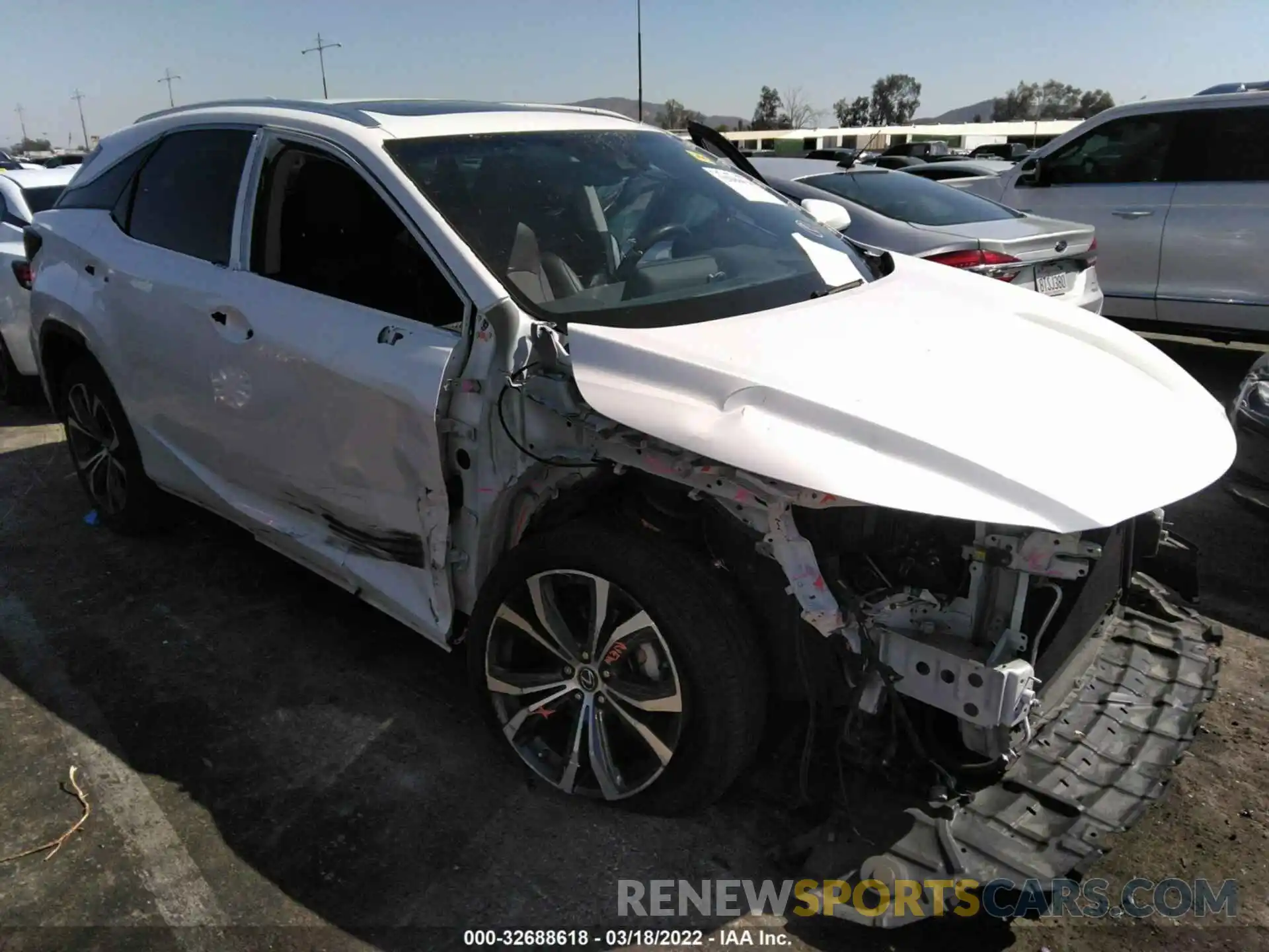 1 Photograph of a damaged car 2T2ZZMCA5KC144950 LEXUS RX 2019