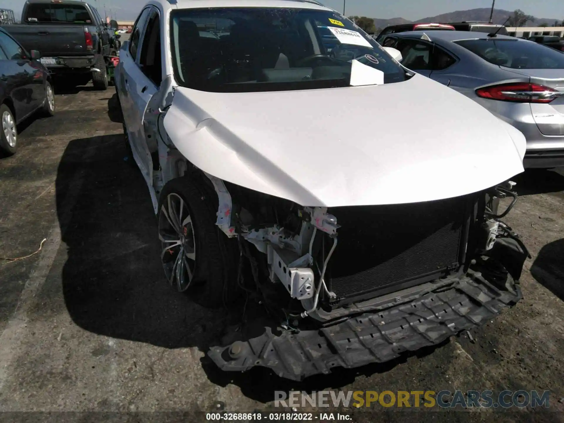 6 Photograph of a damaged car 2T2ZZMCA5KC144950 LEXUS RX 2019