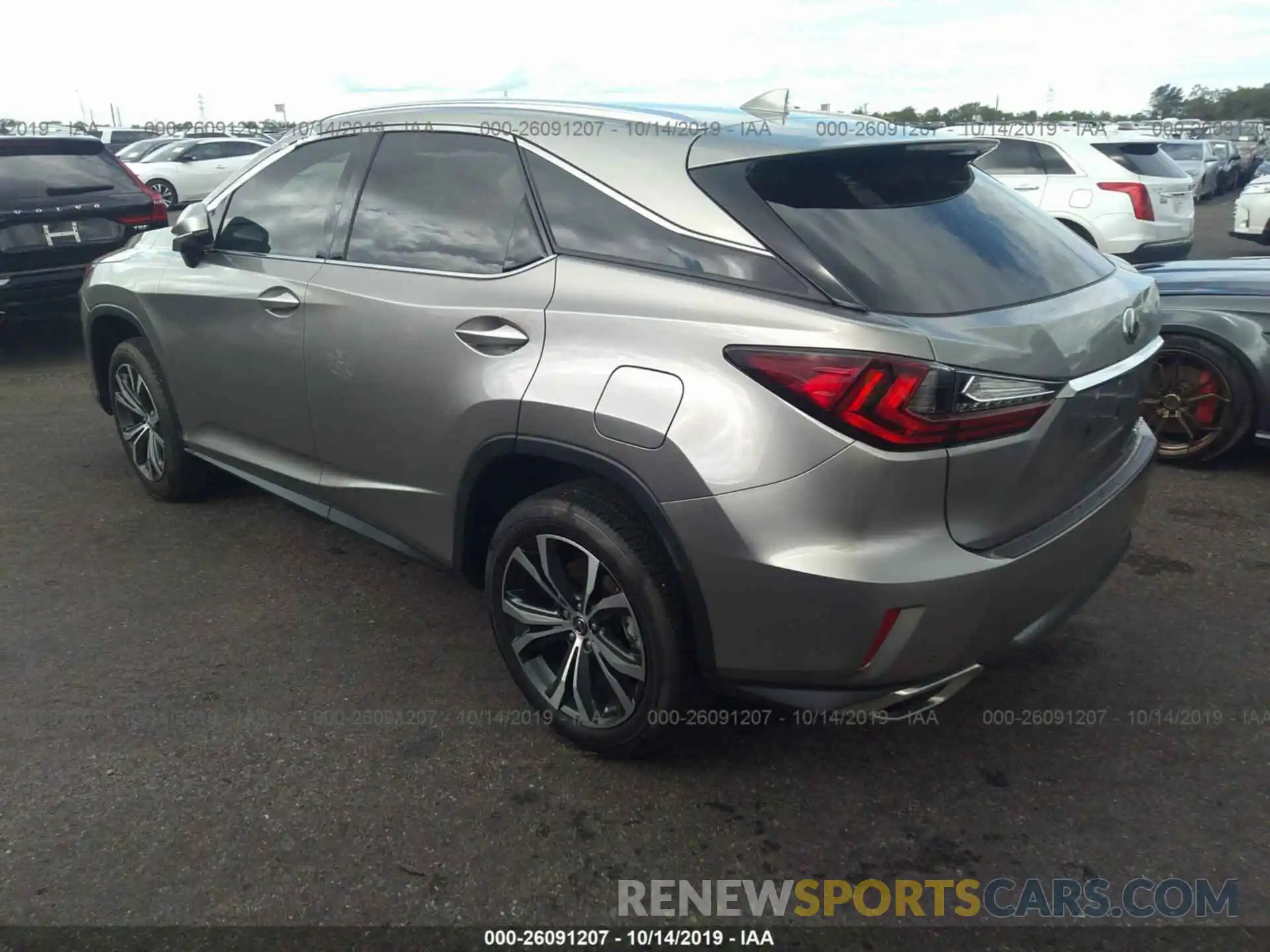 3 Photograph of a damaged car 2T2ZZMCA6KC123072 LEXUS RX 2019