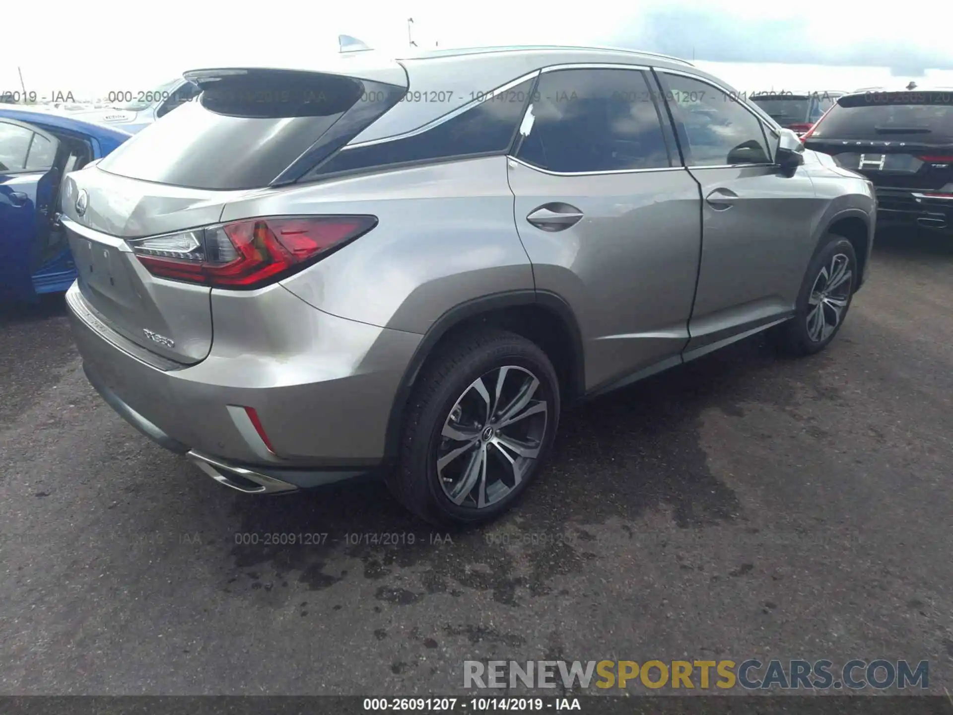 4 Photograph of a damaged car 2T2ZZMCA6KC123072 LEXUS RX 2019