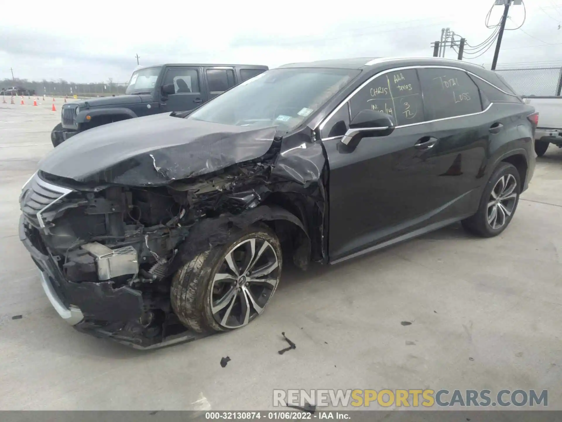 2 Photograph of a damaged car 2T2ZZMCA6KC124044 LEXUS RX 2019