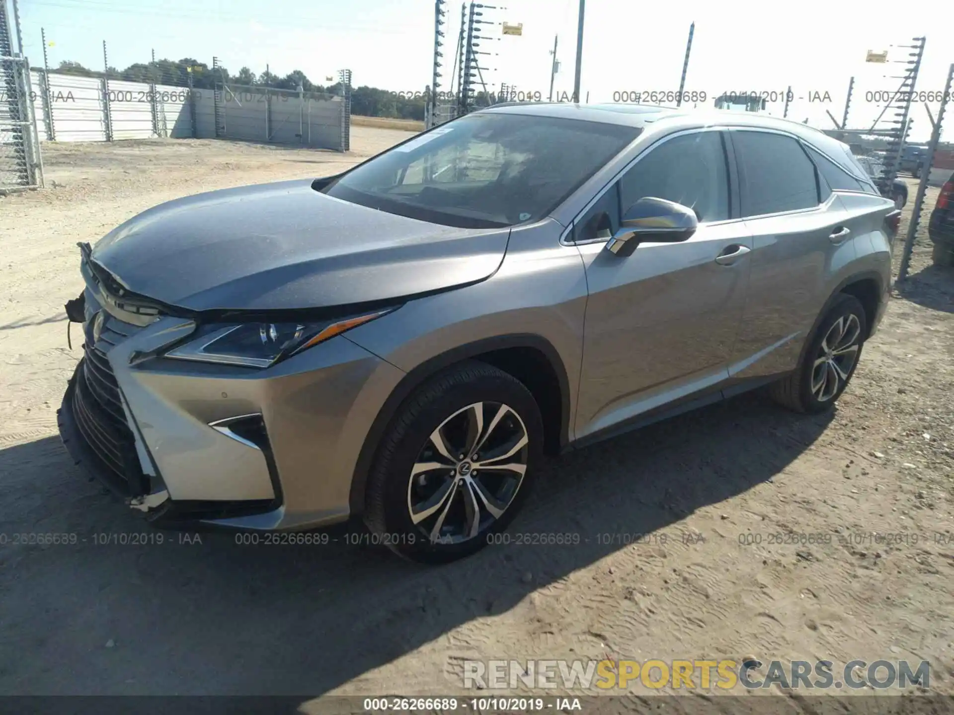 2 Photograph of a damaged car 2T2ZZMCA6KC130667 LEXUS RX 2019