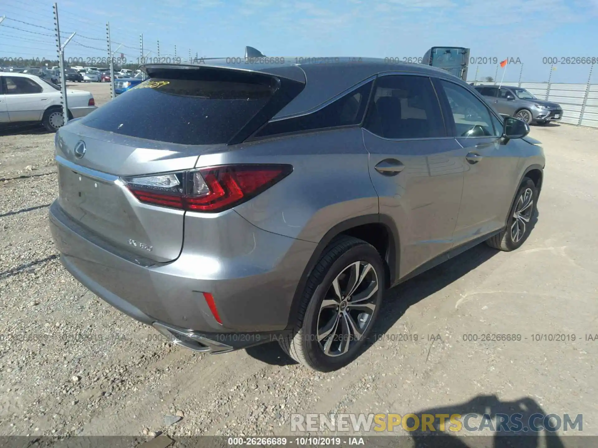 4 Photograph of a damaged car 2T2ZZMCA6KC130667 LEXUS RX 2019