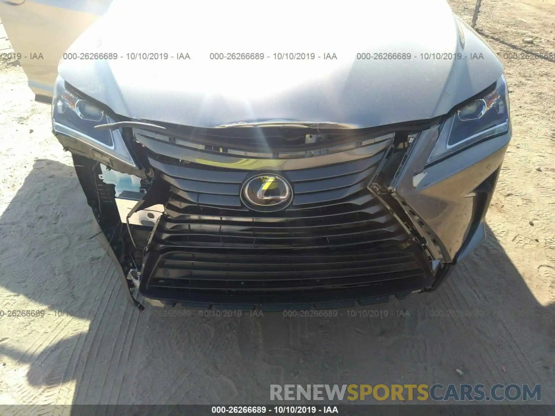 6 Photograph of a damaged car 2T2ZZMCA6KC130667 LEXUS RX 2019