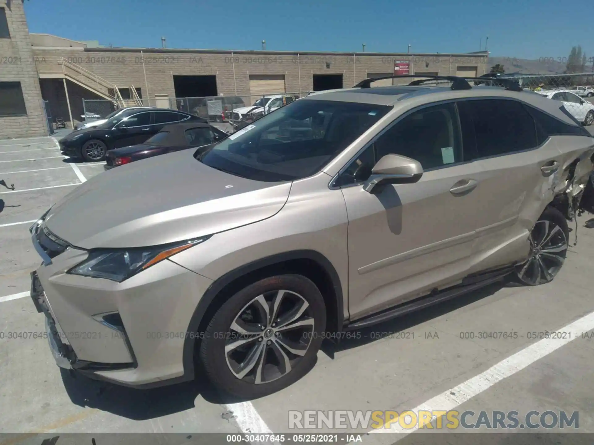 2 Photograph of a damaged car 2T2ZZMCA6KC133066 LEXUS RX 2019