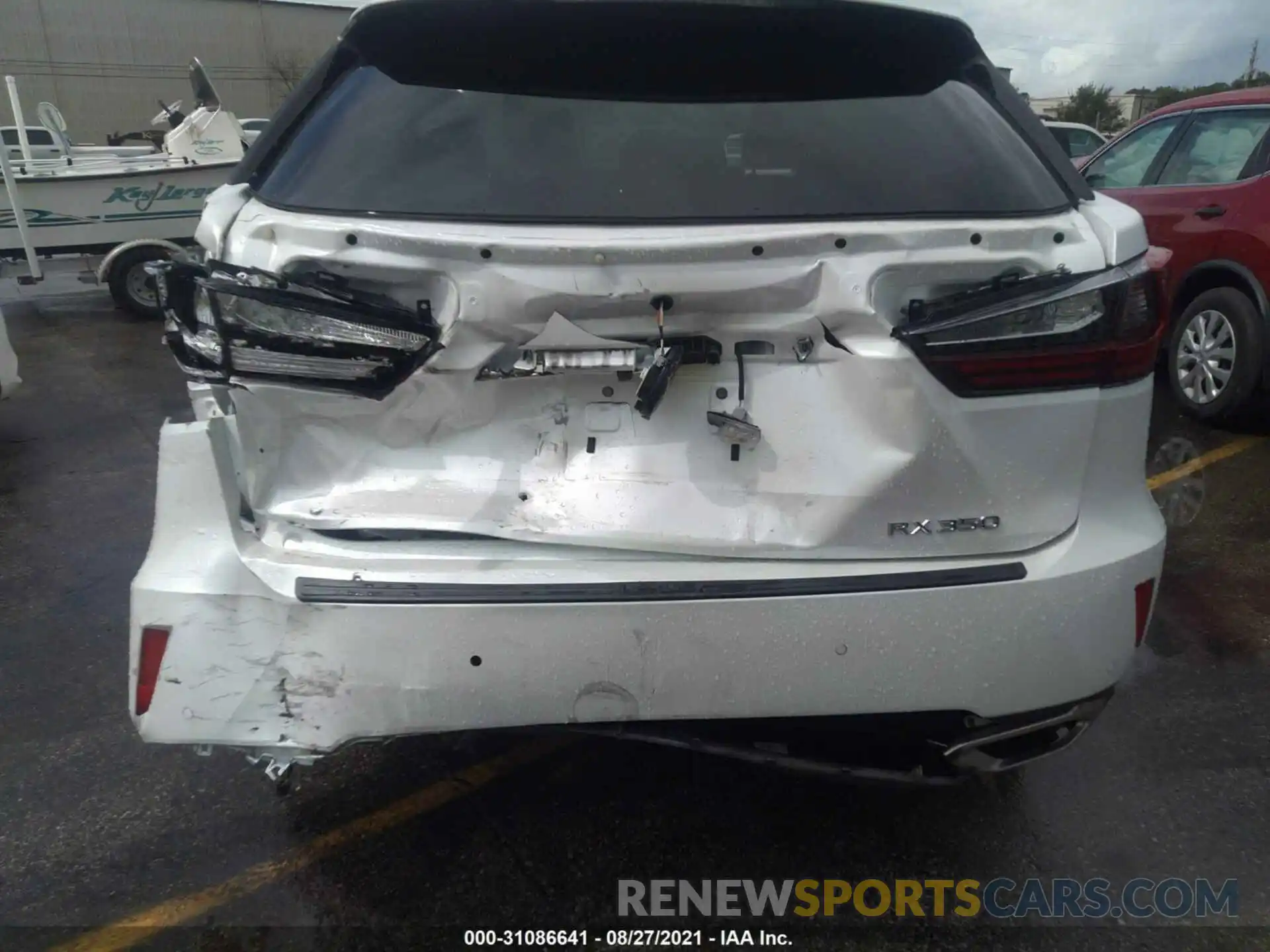 6 Photograph of a damaged car 2T2ZZMCA6KC135898 LEXUS RX 2019