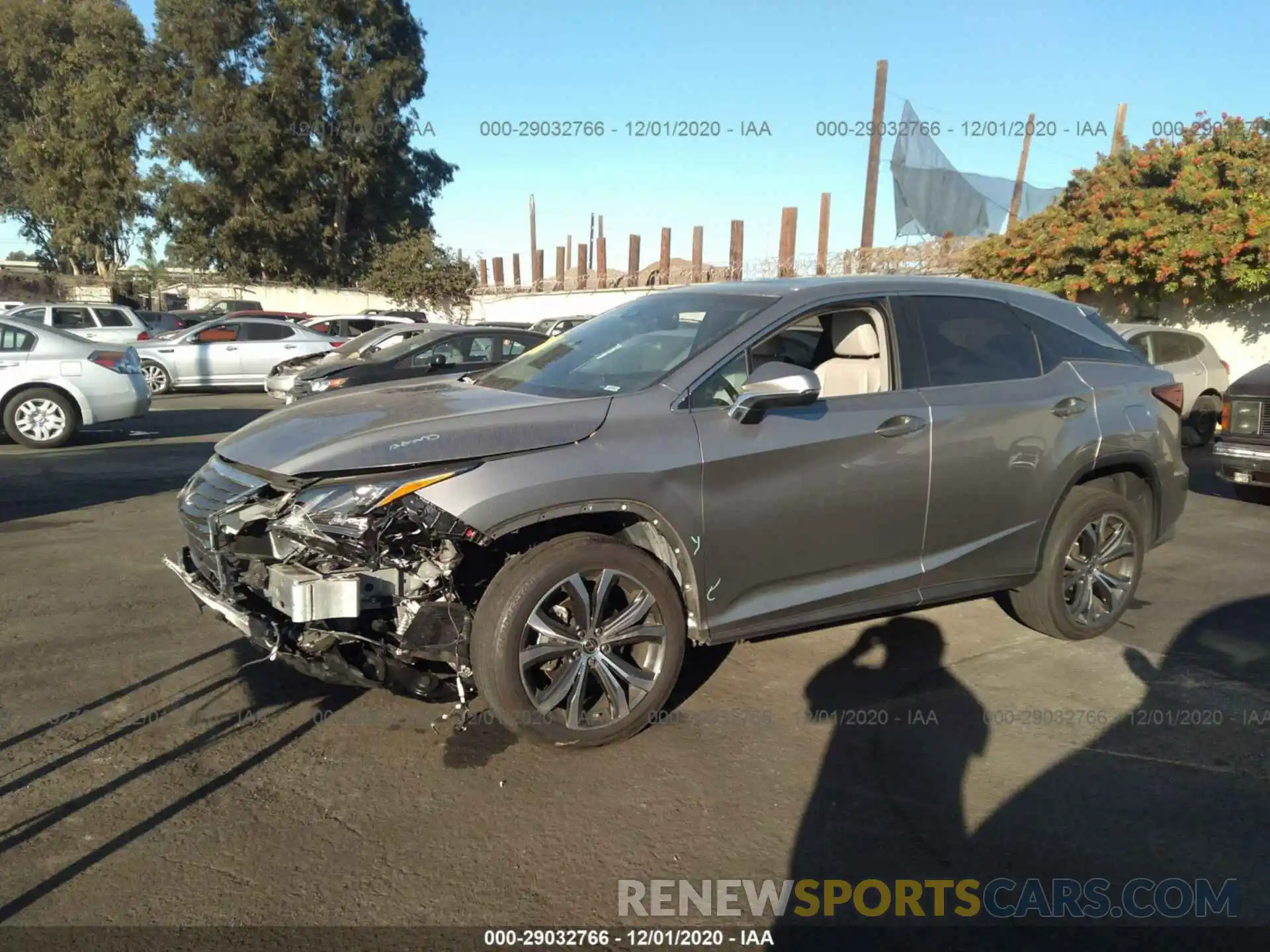 2 Photograph of a damaged car 2T2ZZMCA6KC136016 LEXUS RX 2019