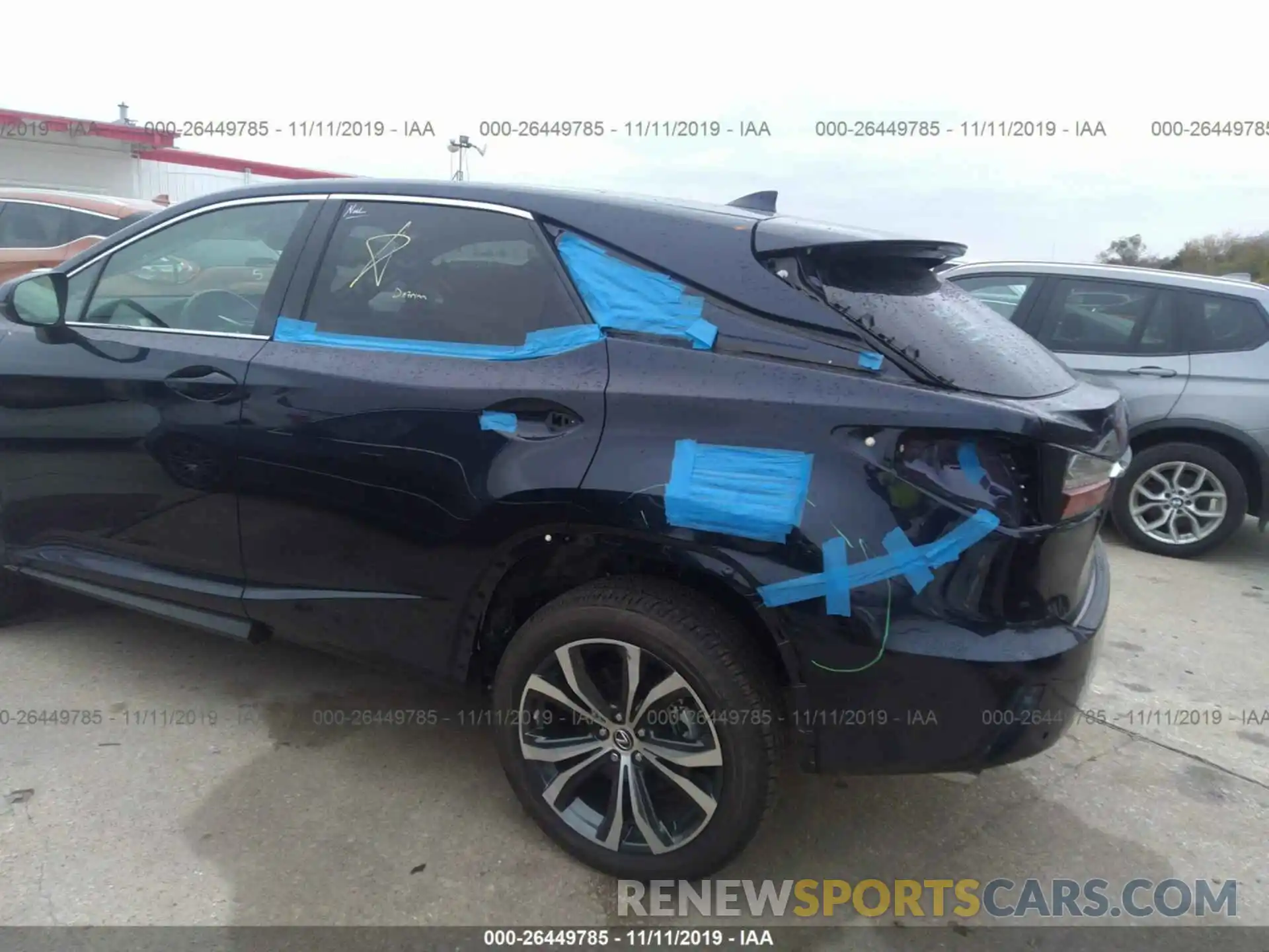 6 Photograph of a damaged car 2T2ZZMCA6KC137585 LEXUS RX 2019