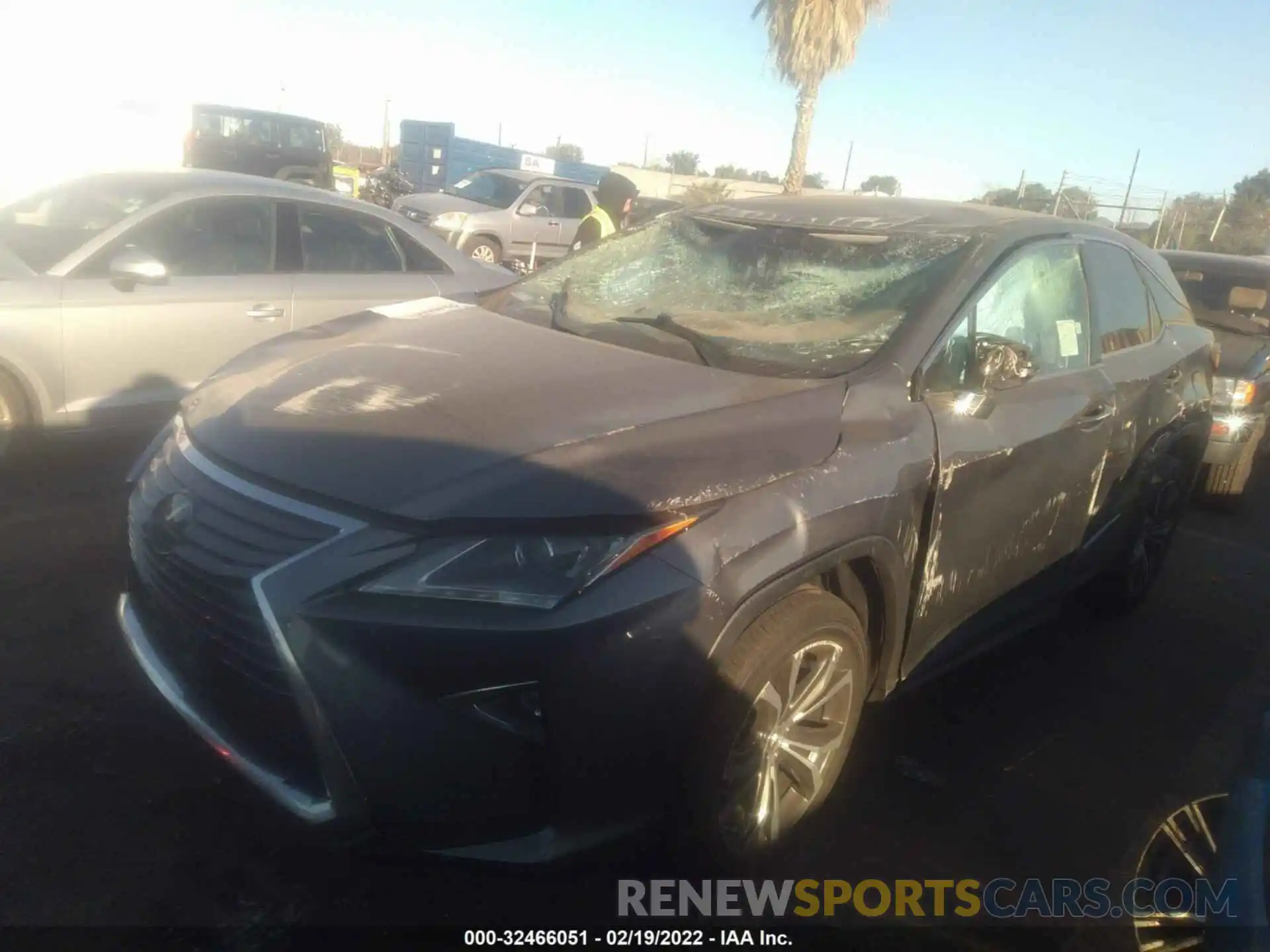 2 Photograph of a damaged car 2T2ZZMCA6KC139465 LEXUS RX 2019