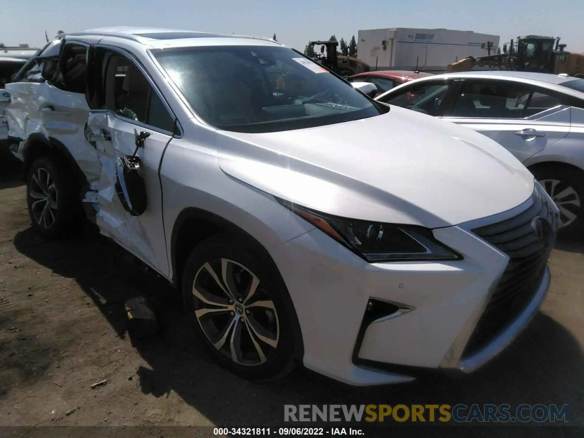 1 Фотография поврежденного автомобиля 2T2ZZMCA6KC146738 LEXUS RX 2019