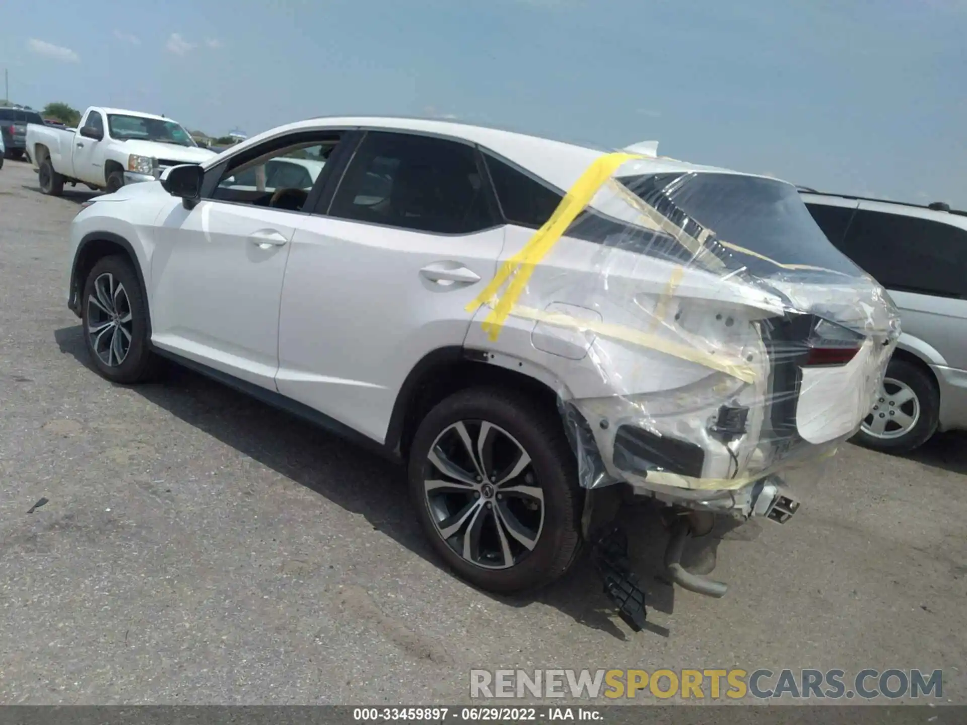 3 Photograph of a damaged car 2T2ZZMCA7KC123386 LEXUS RX 2019