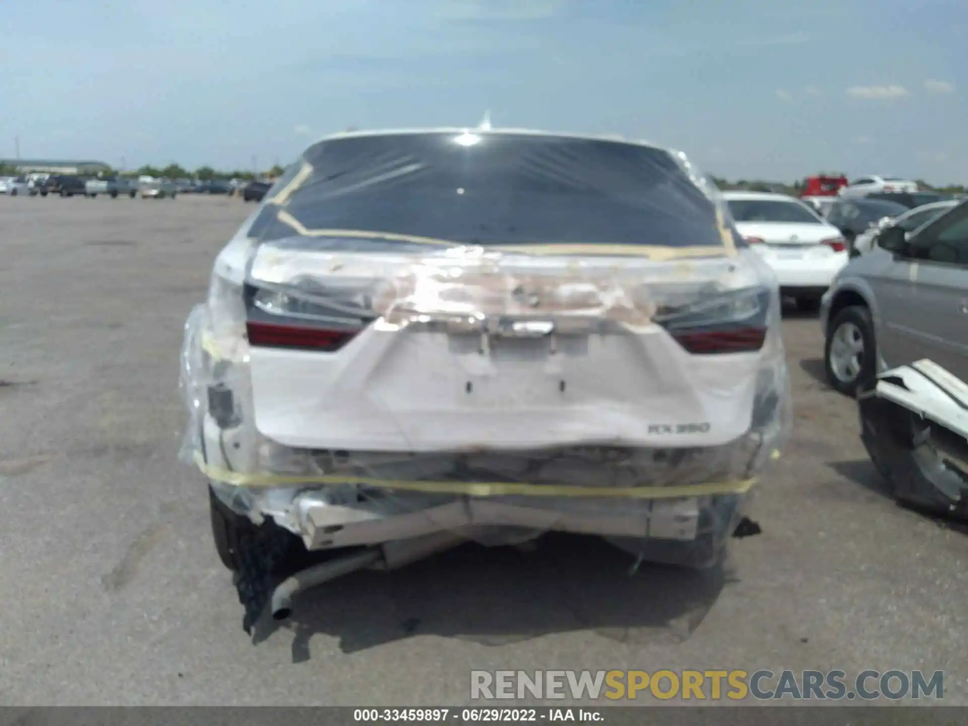 6 Photograph of a damaged car 2T2ZZMCA7KC123386 LEXUS RX 2019