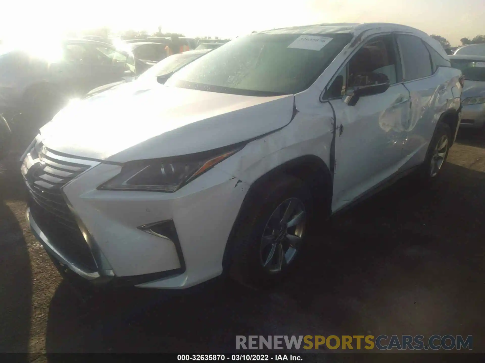 2 Photograph of a damaged car 2T2ZZMCA7KC124151 LEXUS RX 2019