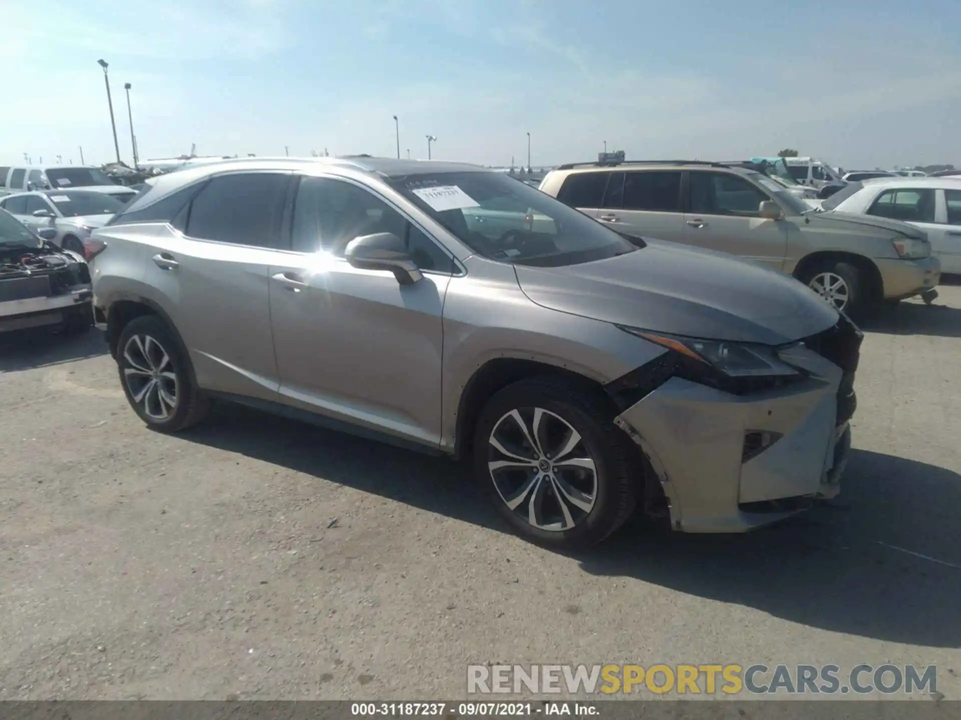 1 Photograph of a damaged car 2T2ZZMCA7KC132685 LEXUS RX 2019