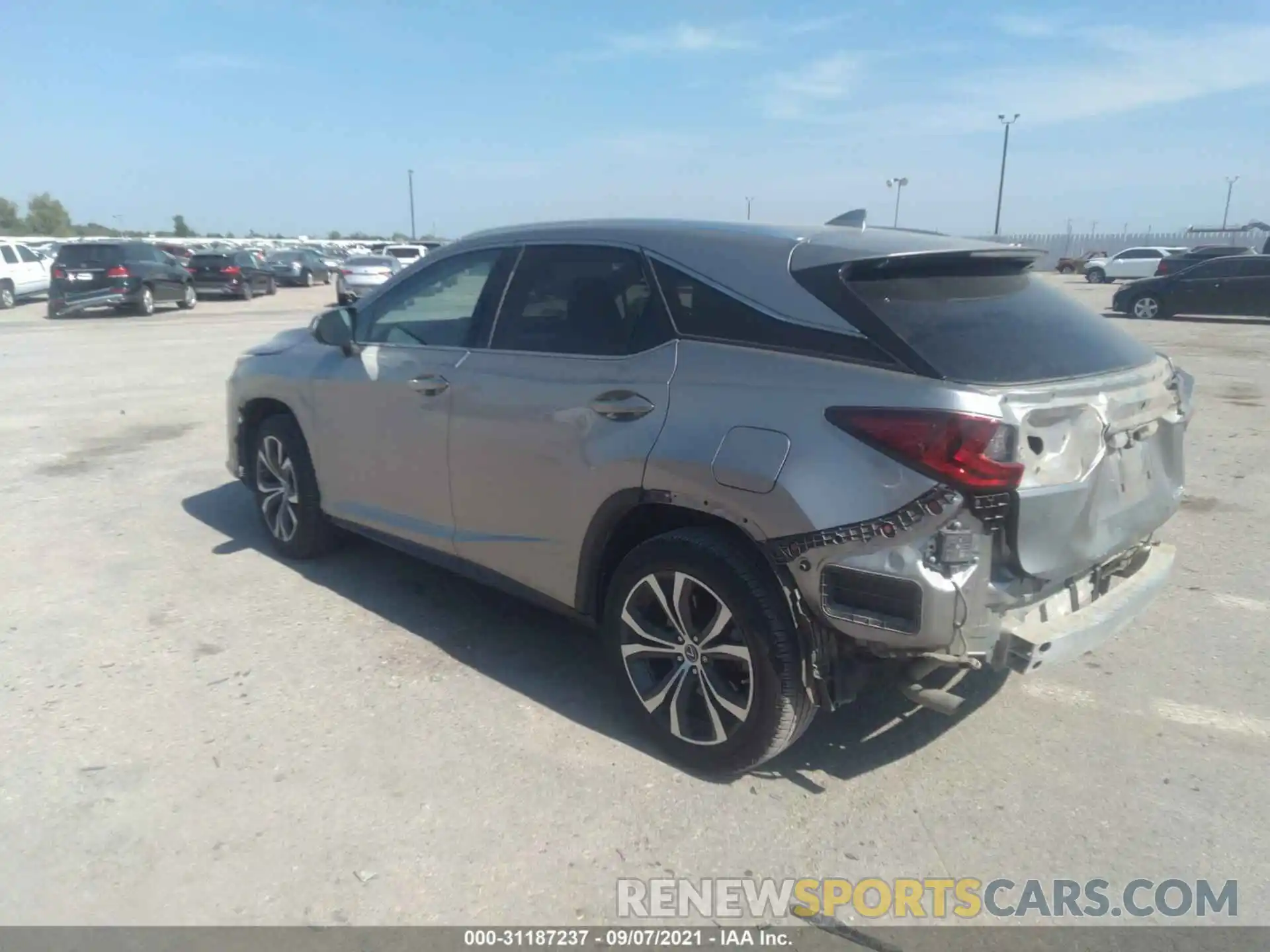 3 Photograph of a damaged car 2T2ZZMCA7KC132685 LEXUS RX 2019