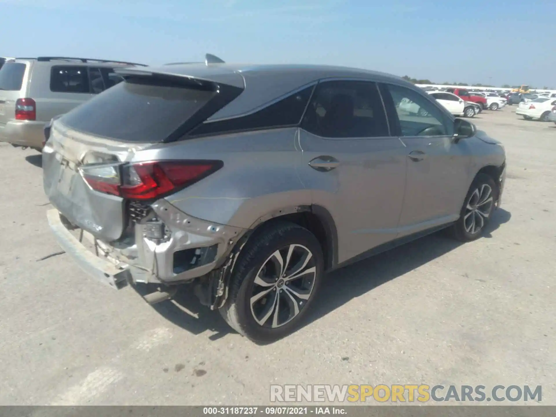 4 Фотография поврежденного автомобиля 2T2ZZMCA7KC132685 LEXUS RX 2019