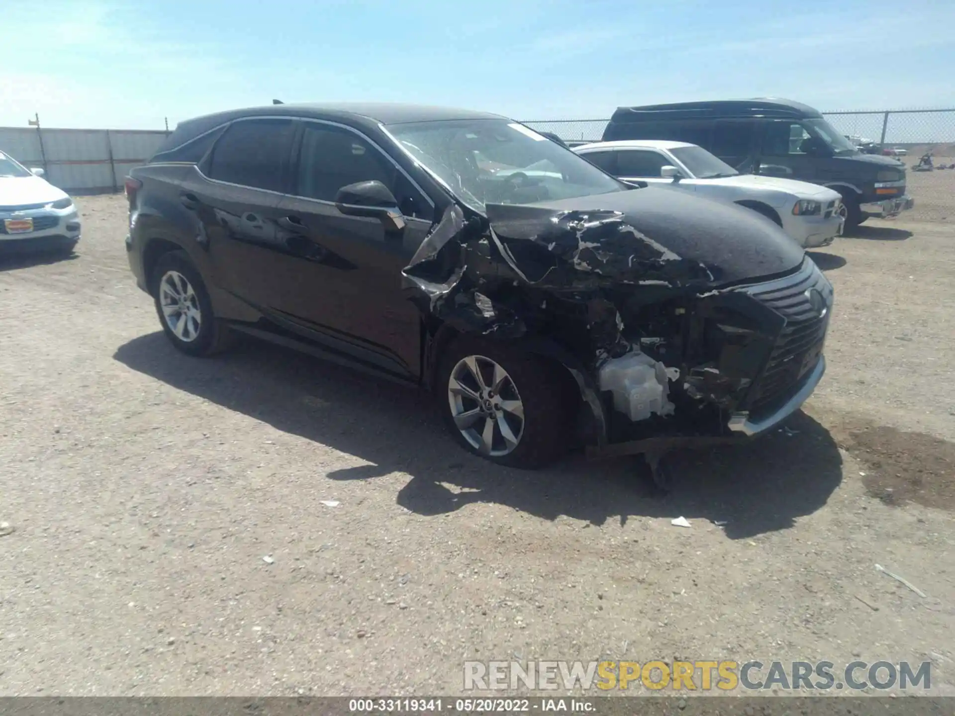 1 Photograph of a damaged car 2T2ZZMCA7KC134341 LEXUS RX 2019