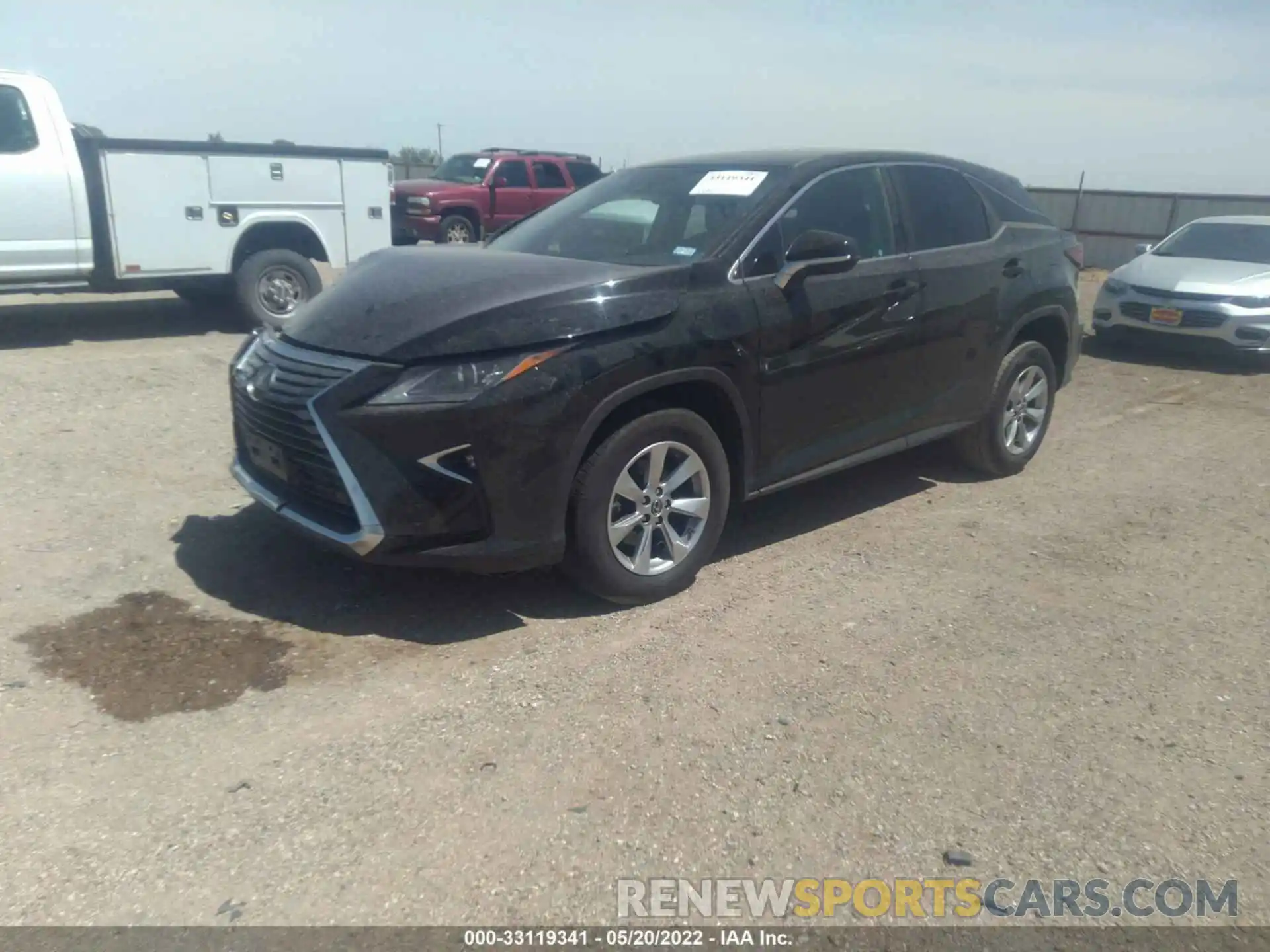 2 Photograph of a damaged car 2T2ZZMCA7KC134341 LEXUS RX 2019