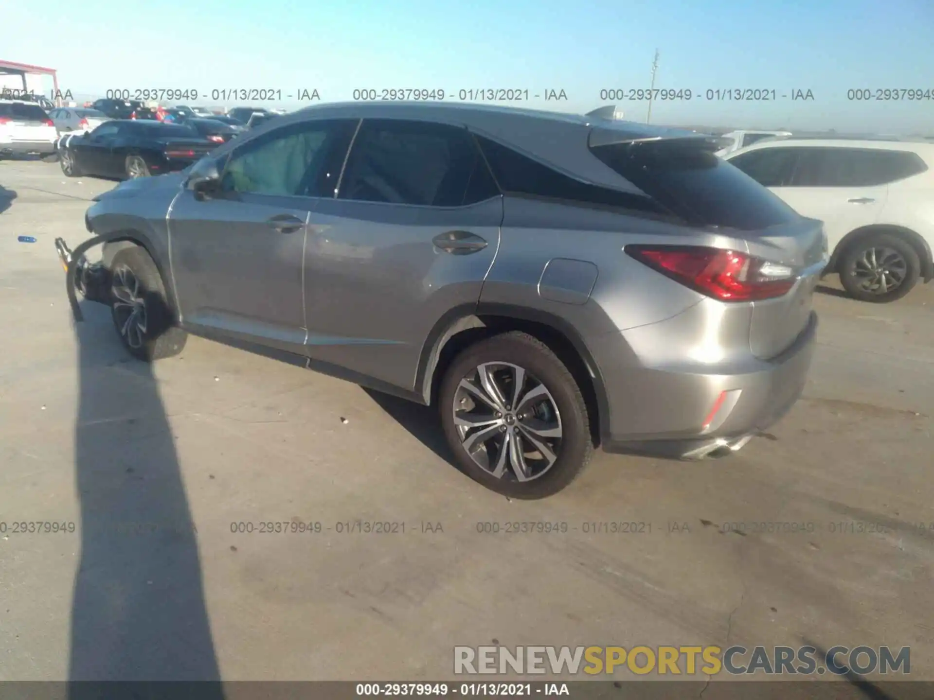 3 Photograph of a damaged car 2T2ZZMCA7KC138633 LEXUS RX 2019