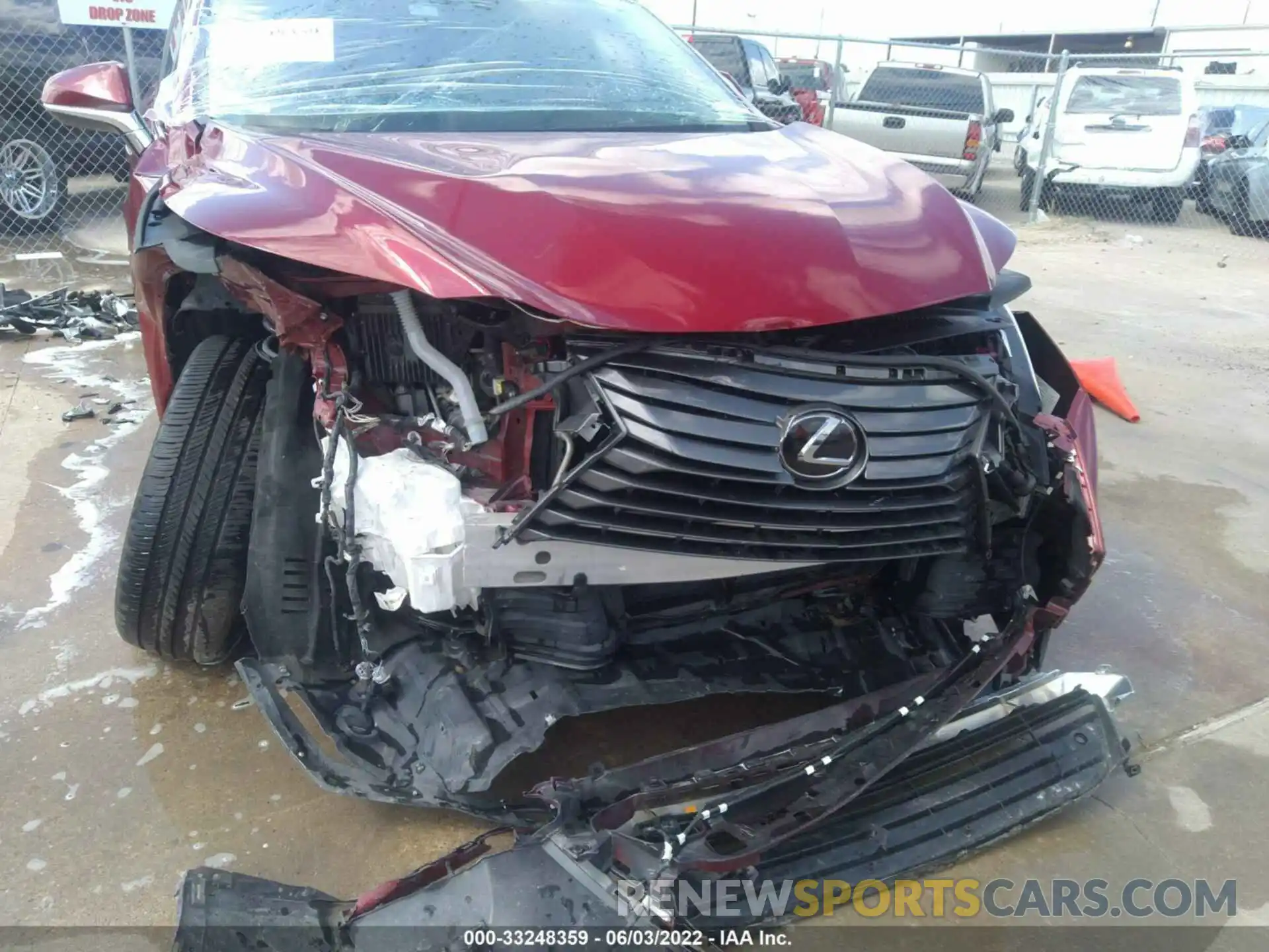 6 Photograph of a damaged car 2T2ZZMCA7KC140396 LEXUS RX 2019