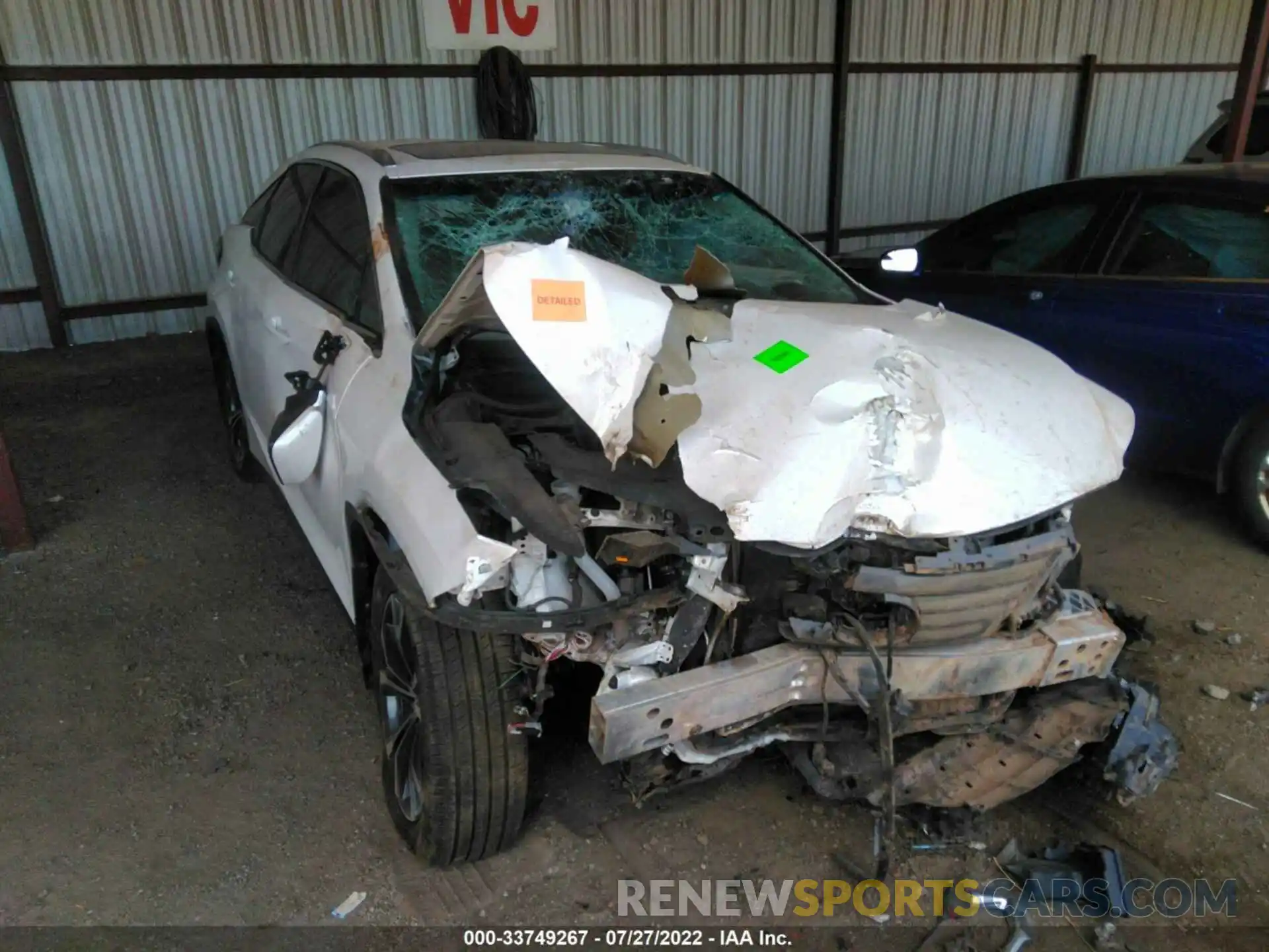 6 Photograph of a damaged car 2T2ZZMCA7KC143198 LEXUS RX 2019