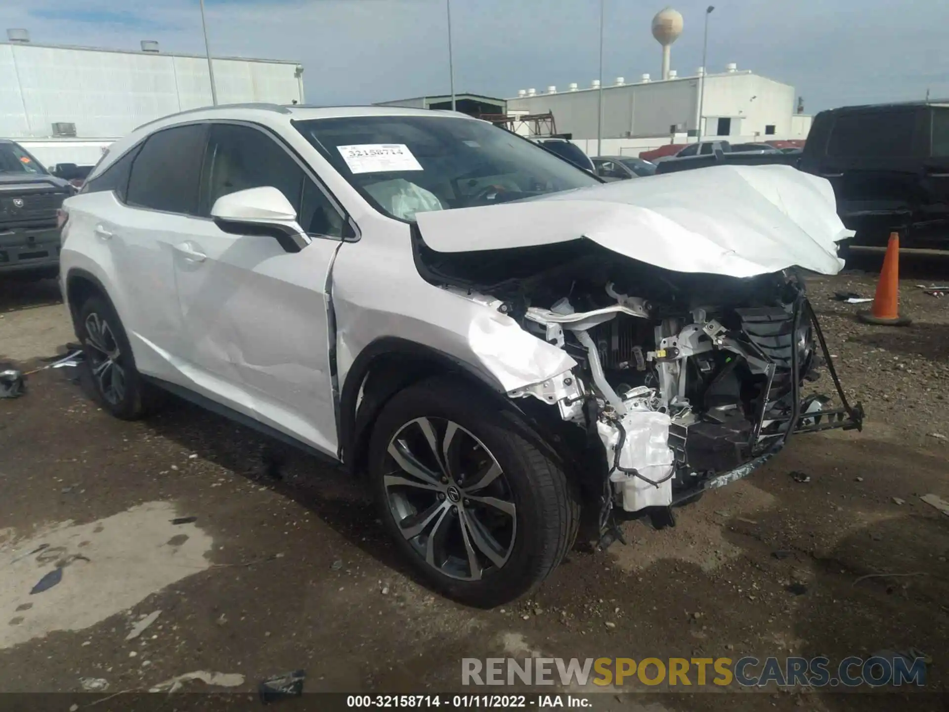 1 Photograph of a damaged car 2T2ZZMCA7KC145582 LEXUS RX 2019