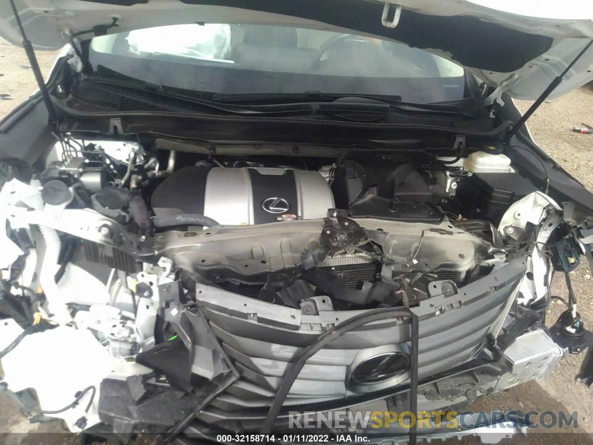 10 Photograph of a damaged car 2T2ZZMCA7KC145582 LEXUS RX 2019