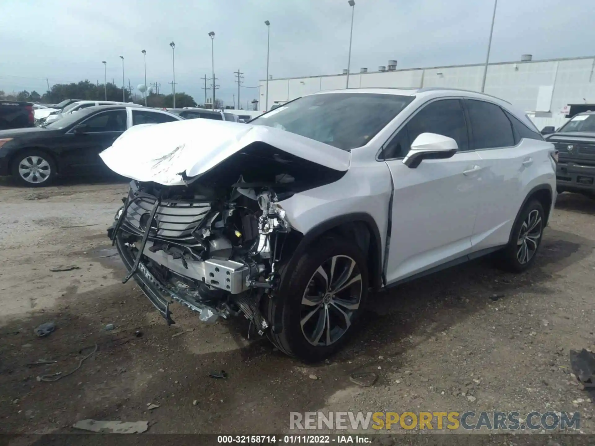 2 Photograph of a damaged car 2T2ZZMCA7KC145582 LEXUS RX 2019