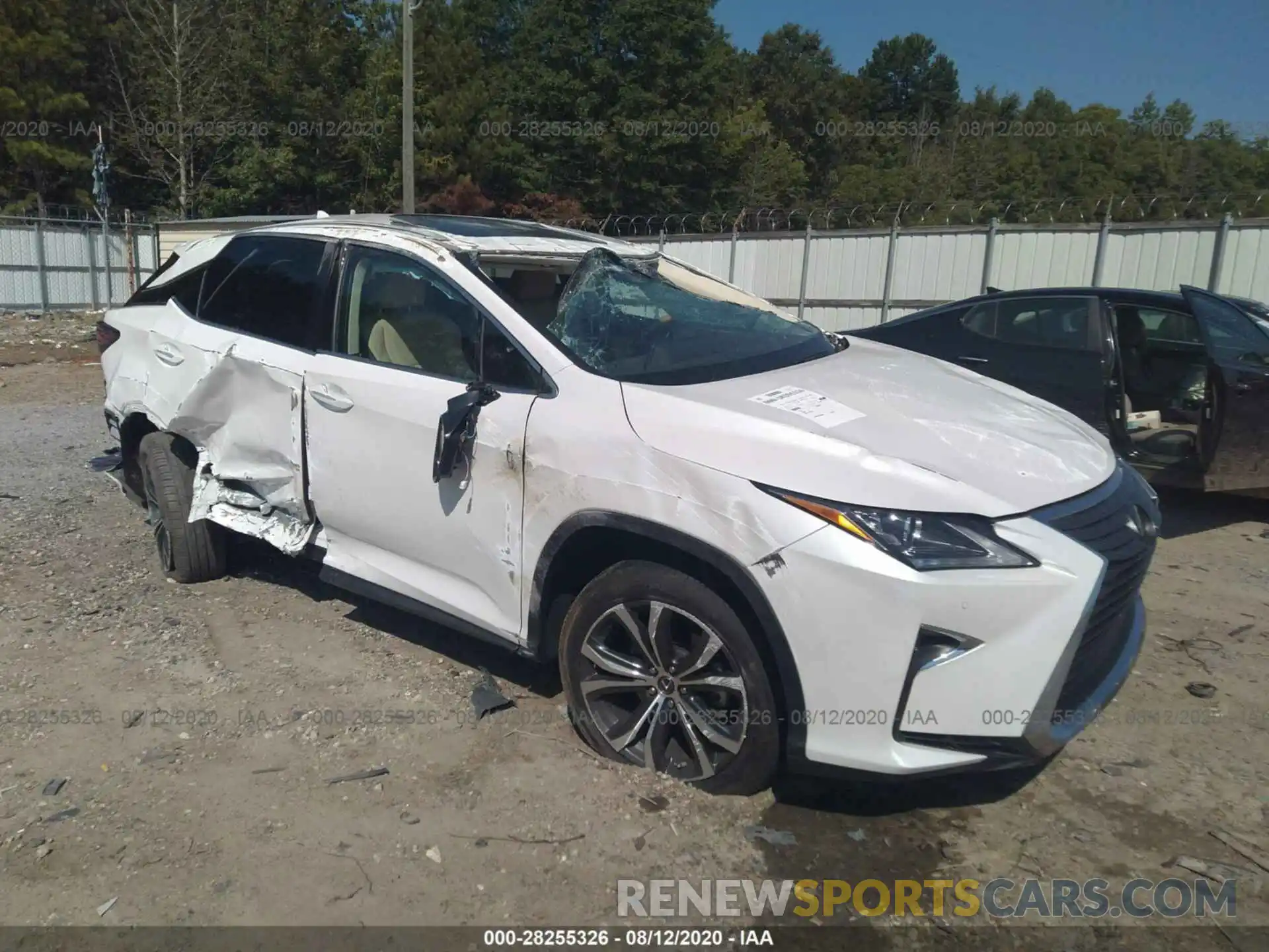 1 Photograph of a damaged car 2T2ZZMCA7KC145856 LEXUS RX 2019