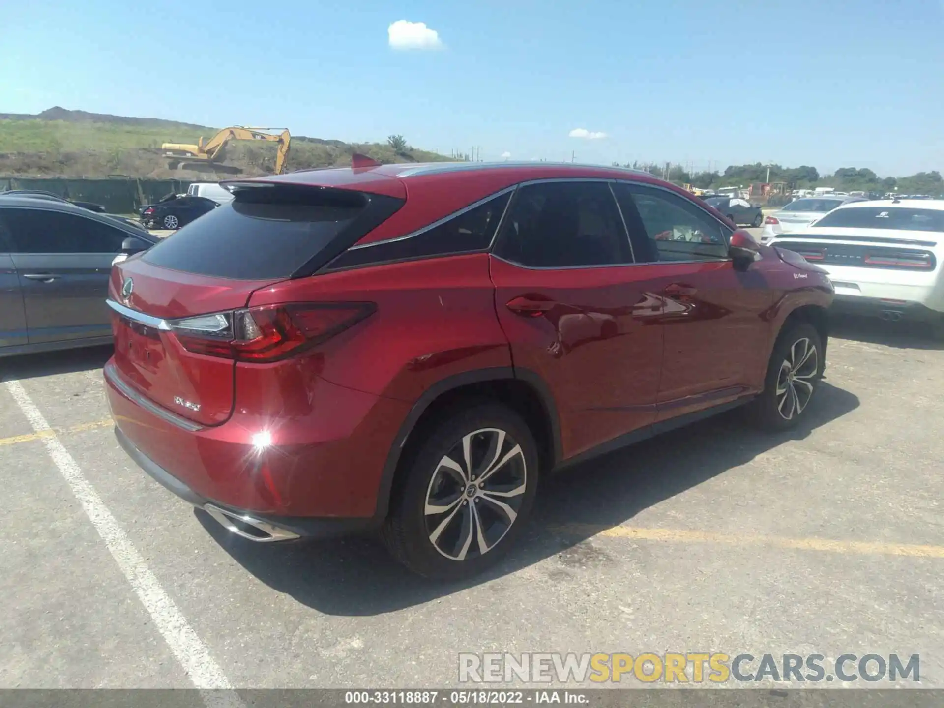 4 Photograph of a damaged car 2T2ZZMCA7KC147655 LEXUS RX 2019