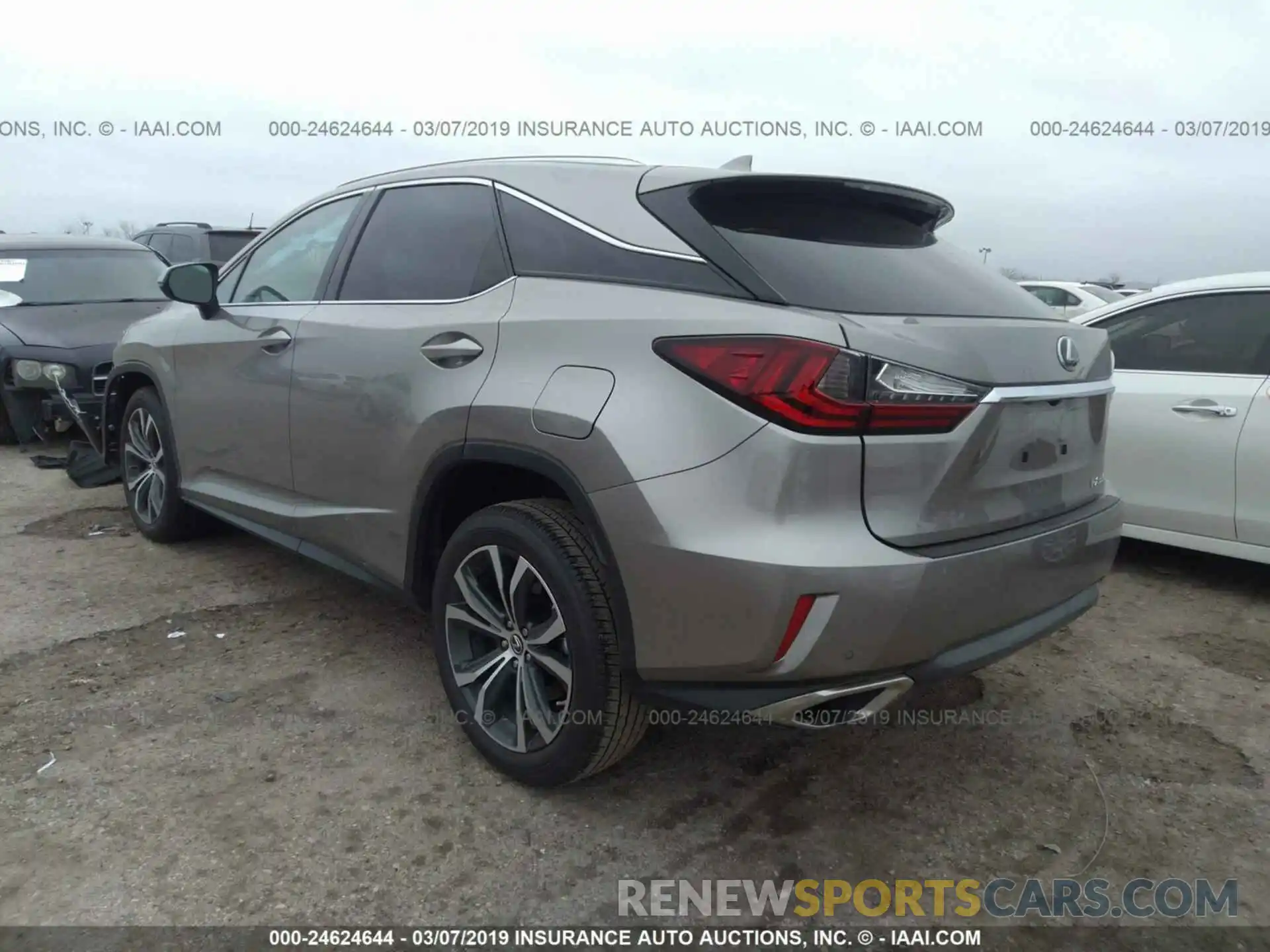 3 Photograph of a damaged car 2T2ZZMCA8KC118861 LEXUS RX 2019