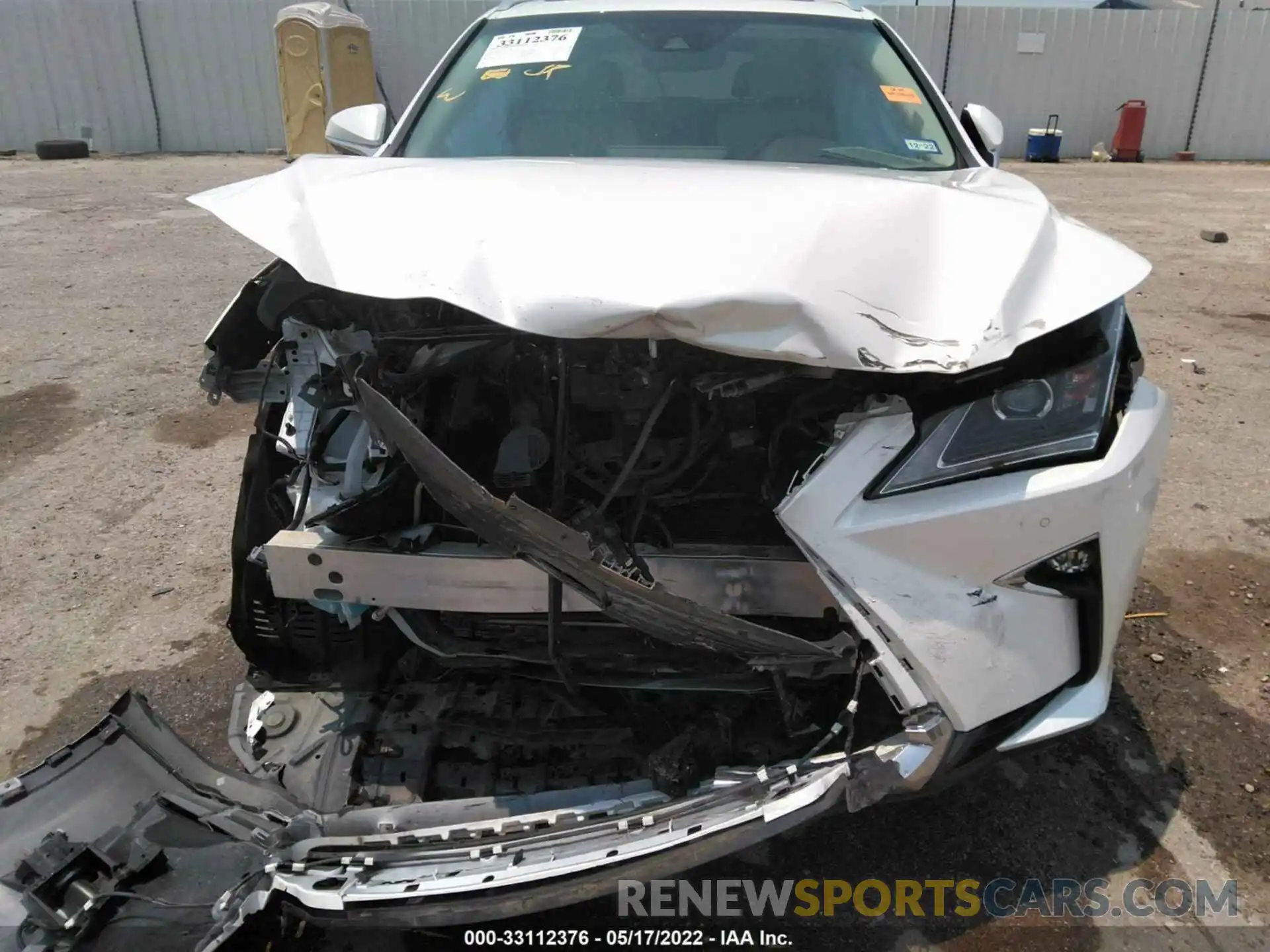 6 Photograph of a damaged car 2T2ZZMCA8KC125163 LEXUS RX 2019