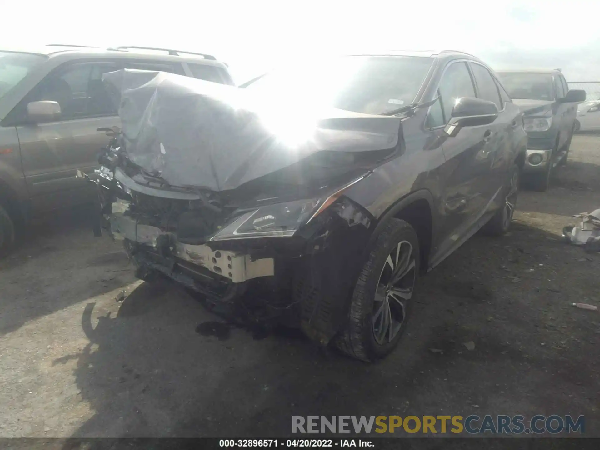 2 Photograph of a damaged car 2T2ZZMCA8KC127270 LEXUS RX 2019