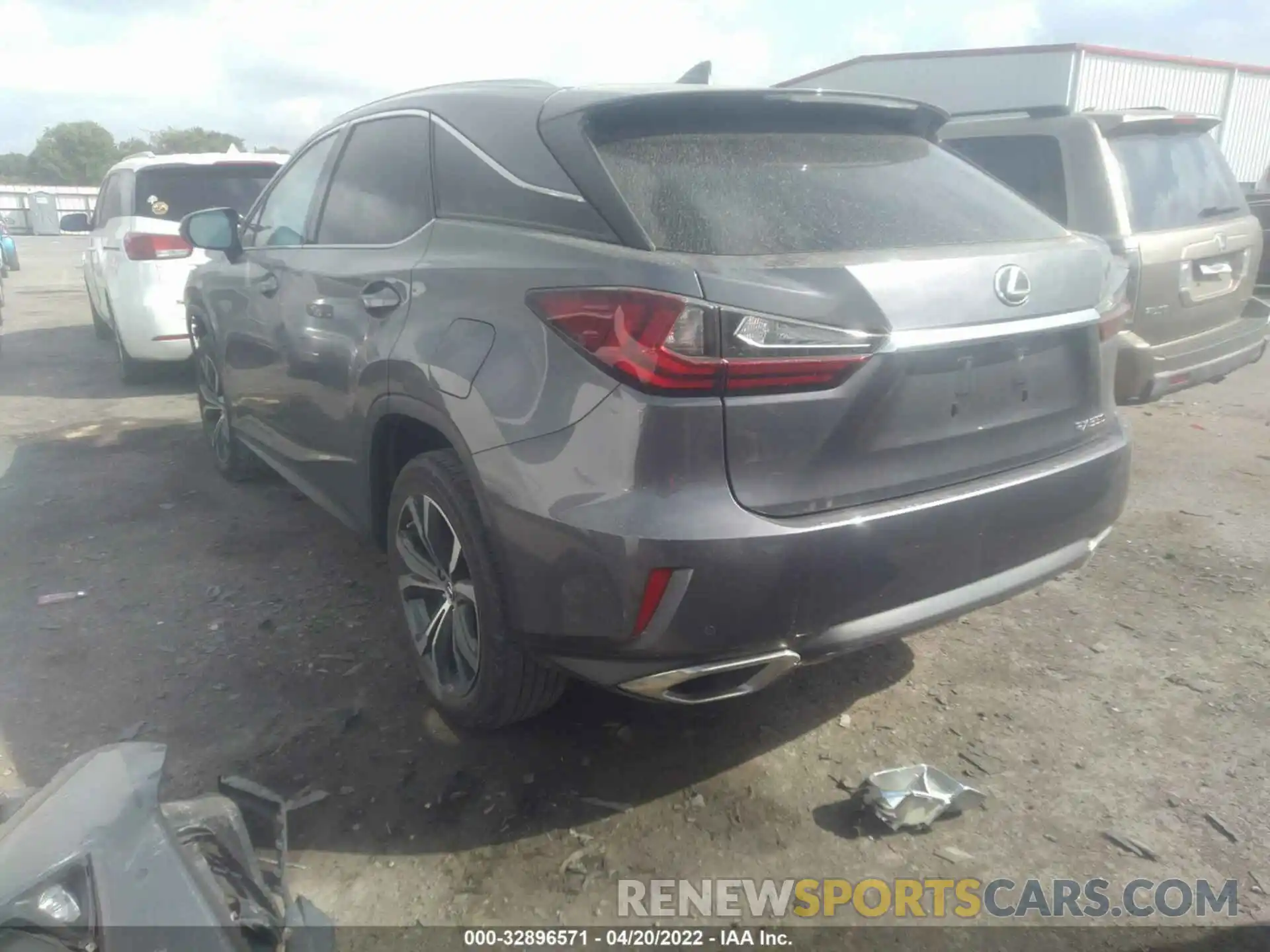 3 Photograph of a damaged car 2T2ZZMCA8KC127270 LEXUS RX 2019