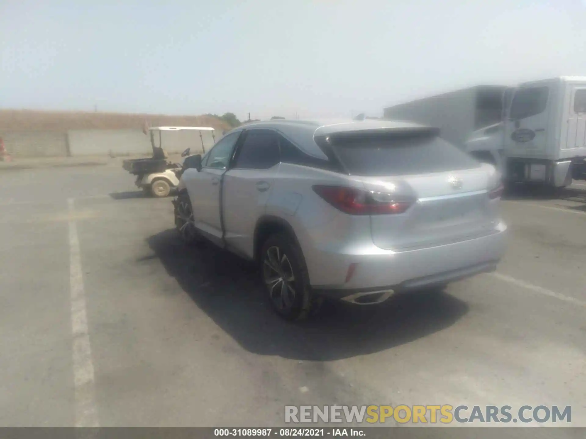 3 Photograph of a damaged car 2T2ZZMCA8KC129889 LEXUS RX 2019