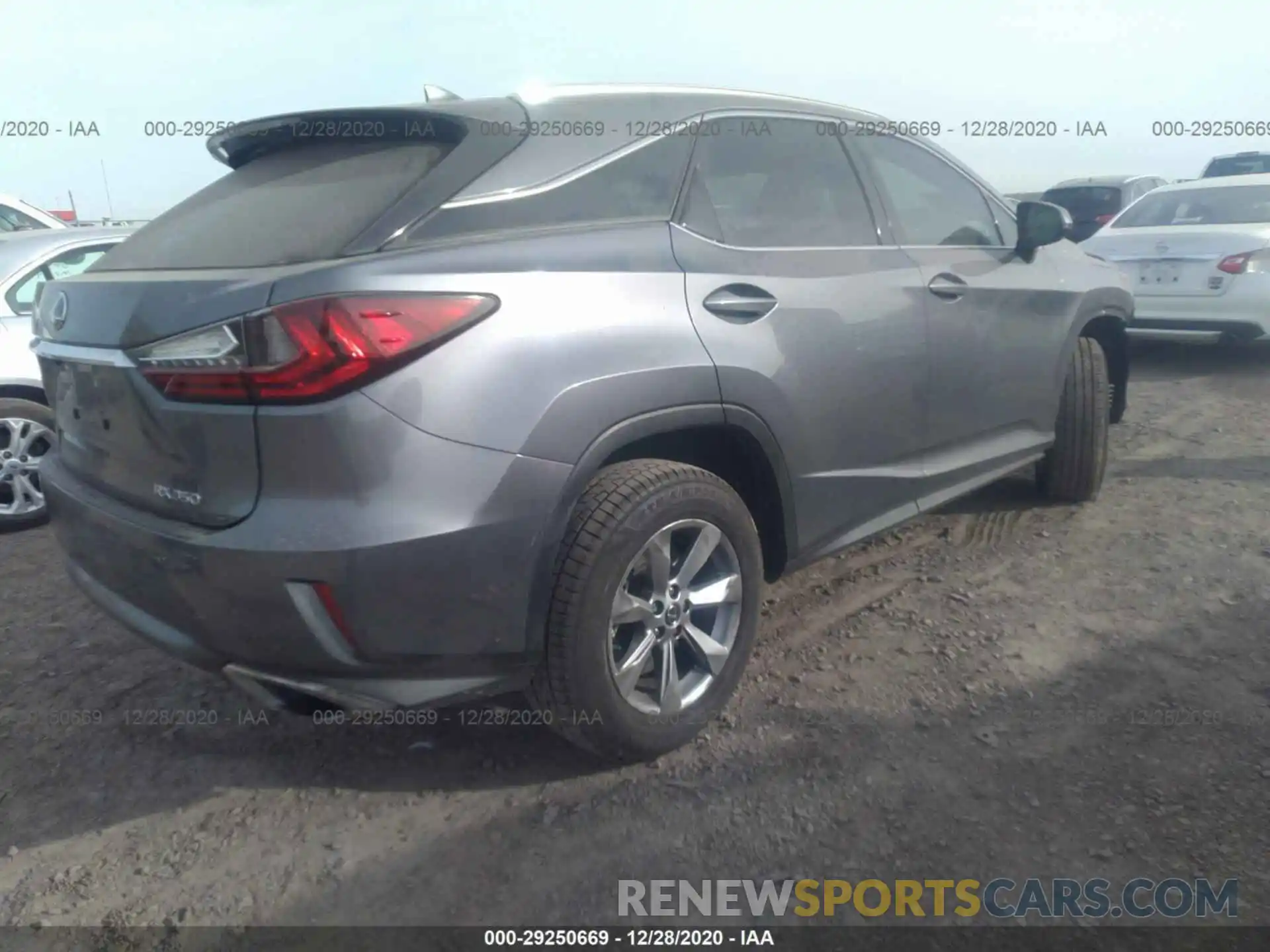 4 Photograph of a damaged car 2T2ZZMCA8KC138480 LEXUS RX 2019