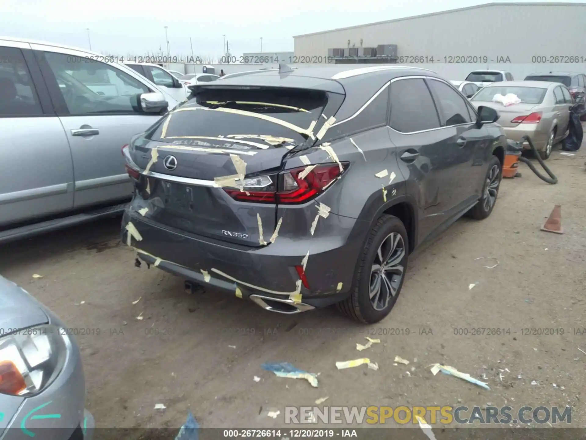 4 Photograph of a damaged car 2T2ZZMCA8KC145610 LEXUS RX 2019