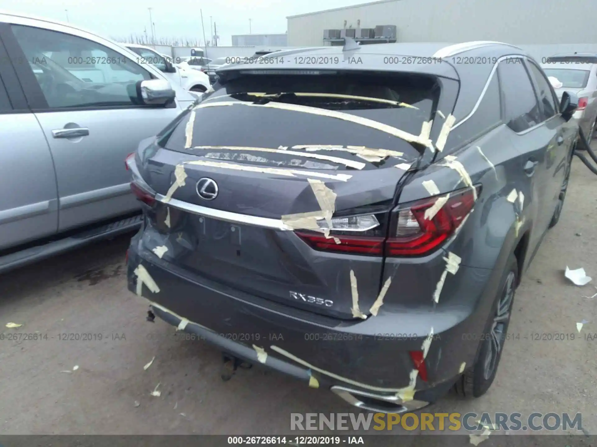 6 Photograph of a damaged car 2T2ZZMCA8KC145610 LEXUS RX 2019