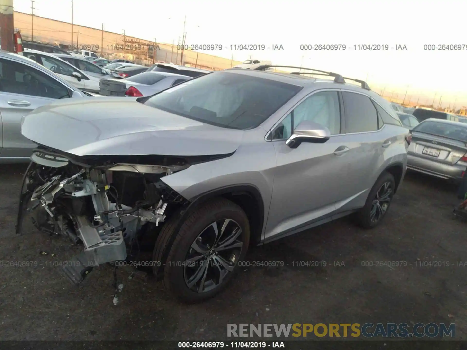 2 Photograph of a damaged car 2T2ZZMCA8KC147308 LEXUS RX 2019